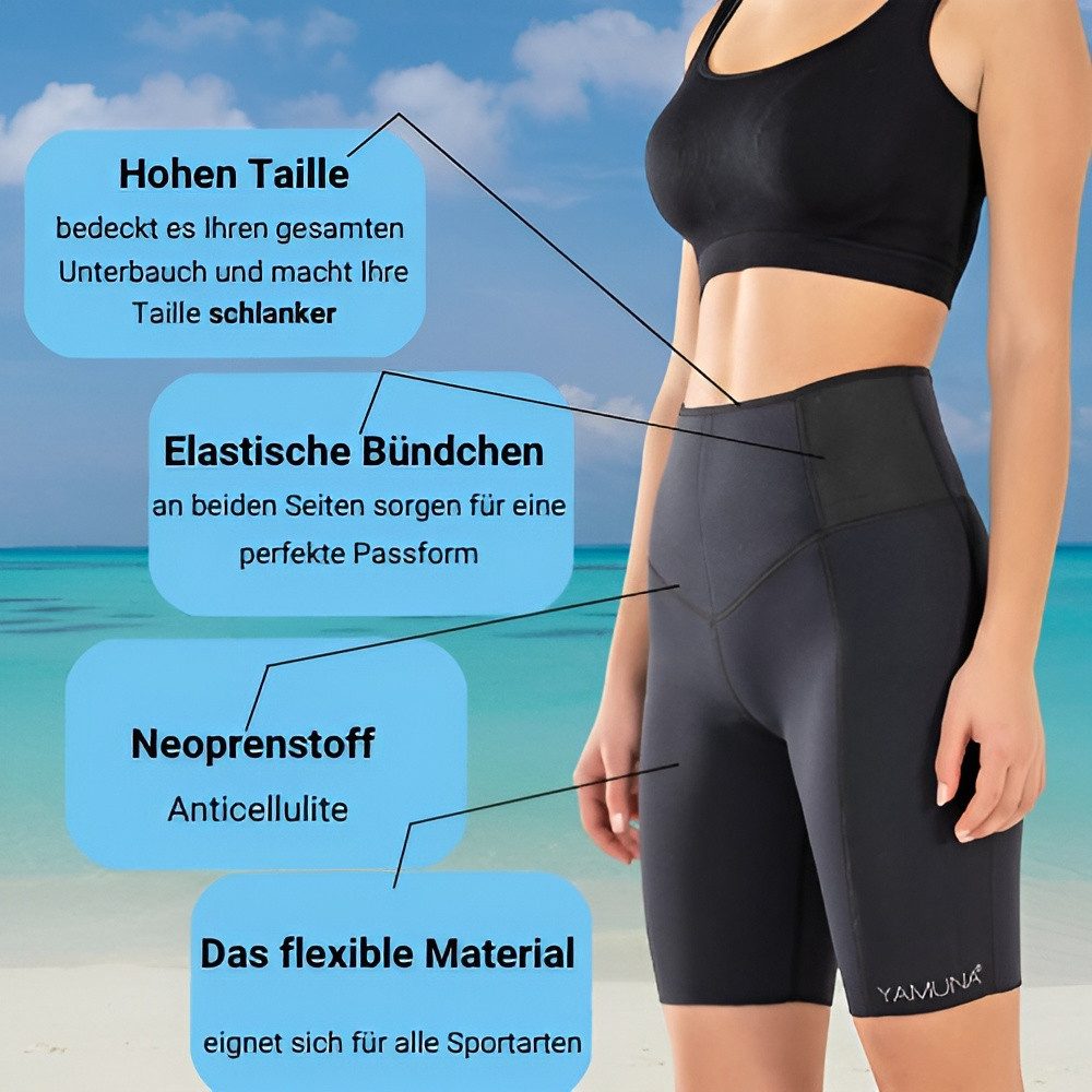 Yamuna Badeshorts Zwei-Funktionale Sport- und Schwimm Short