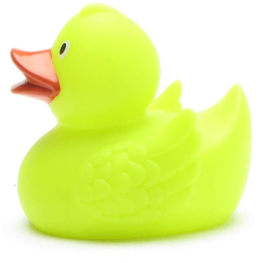grün Quietscheente UV-Farbwechsel Magic zu Badespielzeug Duck - gelb Badeente mit Schnabels