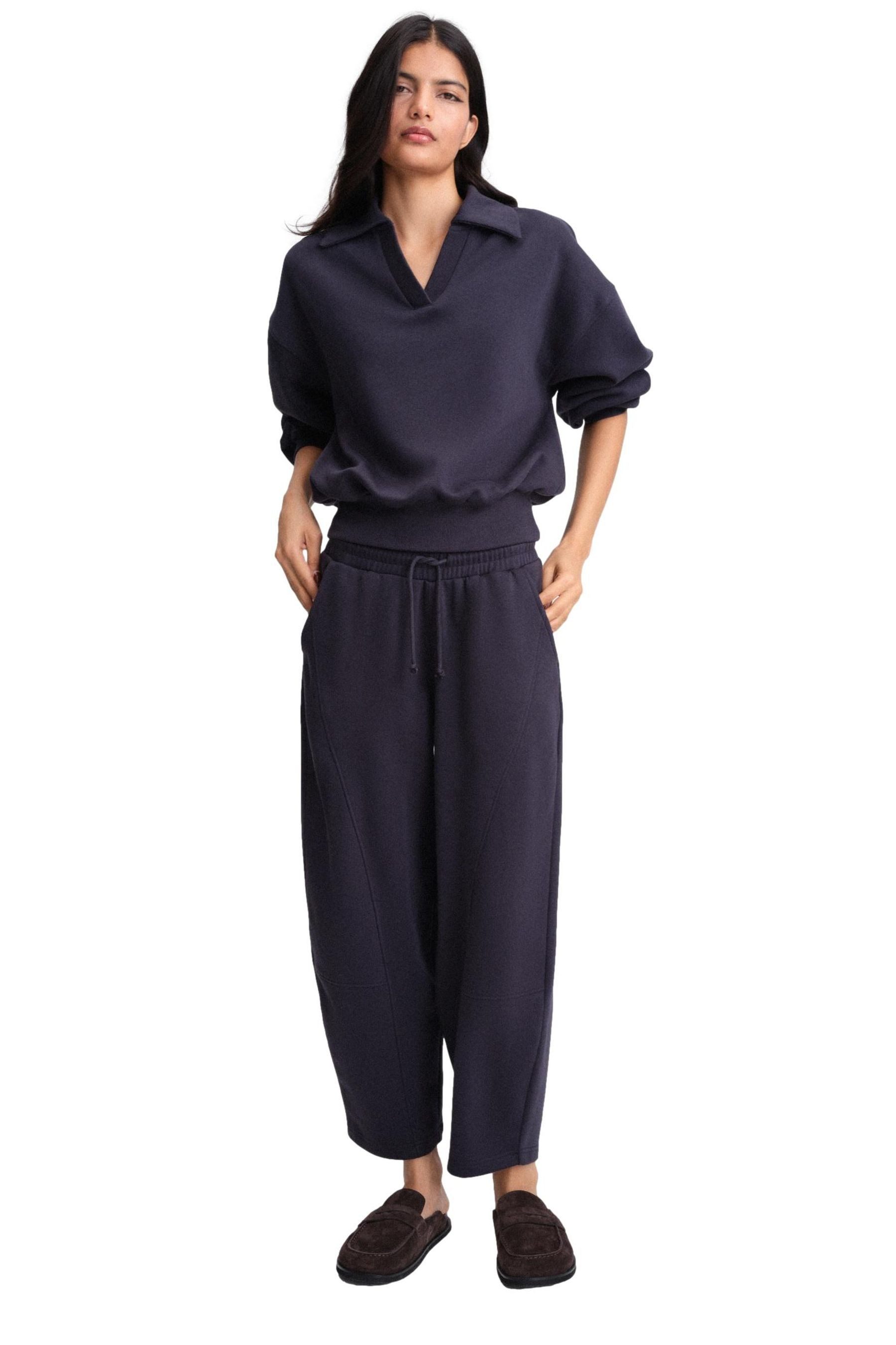 The Set Sweatanzug The Set Sweatshirt und Barrel Fit Jogginghose, Set (2-tlg)