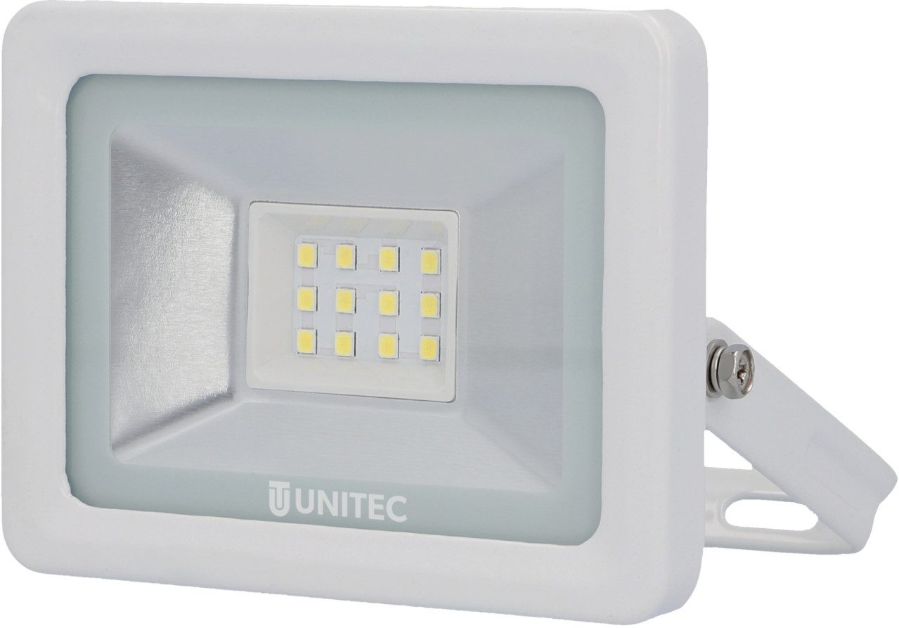 UNITEC Wandstrahler UniTec LED Strahler weiß 7 W 850 lm, Inkl. Leuchtmittel, Nicht dimmbar ohne Bewegungsmelder