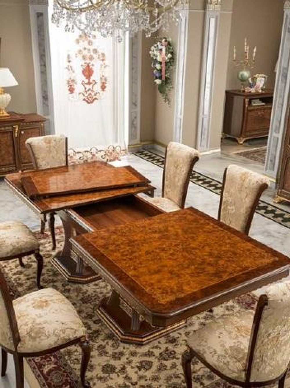 JVmoebel Esstisch Elegante Designer-Tische für stilvolle Wohnräume, Made in Europa