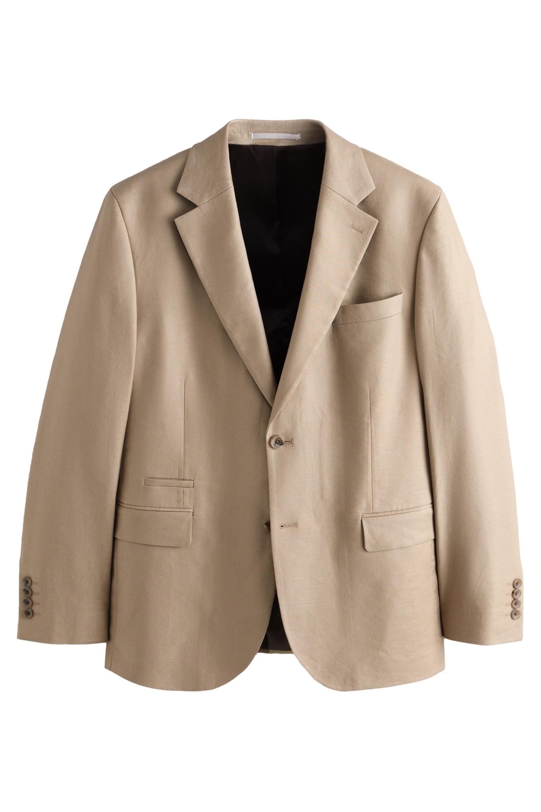 Next Jackenblazer N. Premium Slim Fit Sakko, Leinen/Lyocell/Stretch (1-tlg)