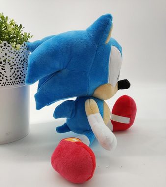 soma Kuscheltier Sonic The Hedgehog SEGA Sonic Plüschtier 30 cm Sonic Kuscheltier (1-St), Super weicher Plüsch Stofftier Kuscheltier für Kinder zum spielen