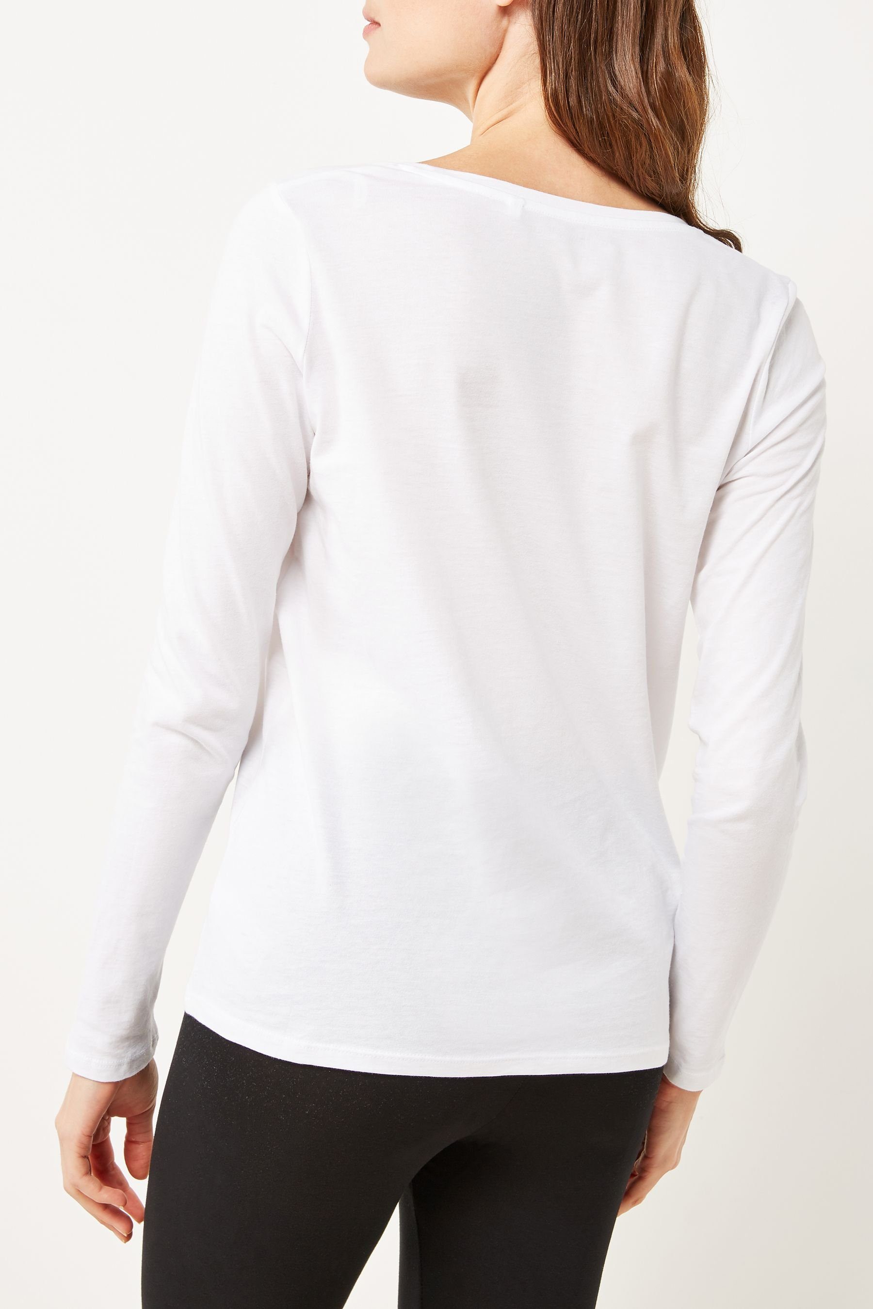 Next Langarmshirt T-Shirt (1-tlg) günstig online kaufen