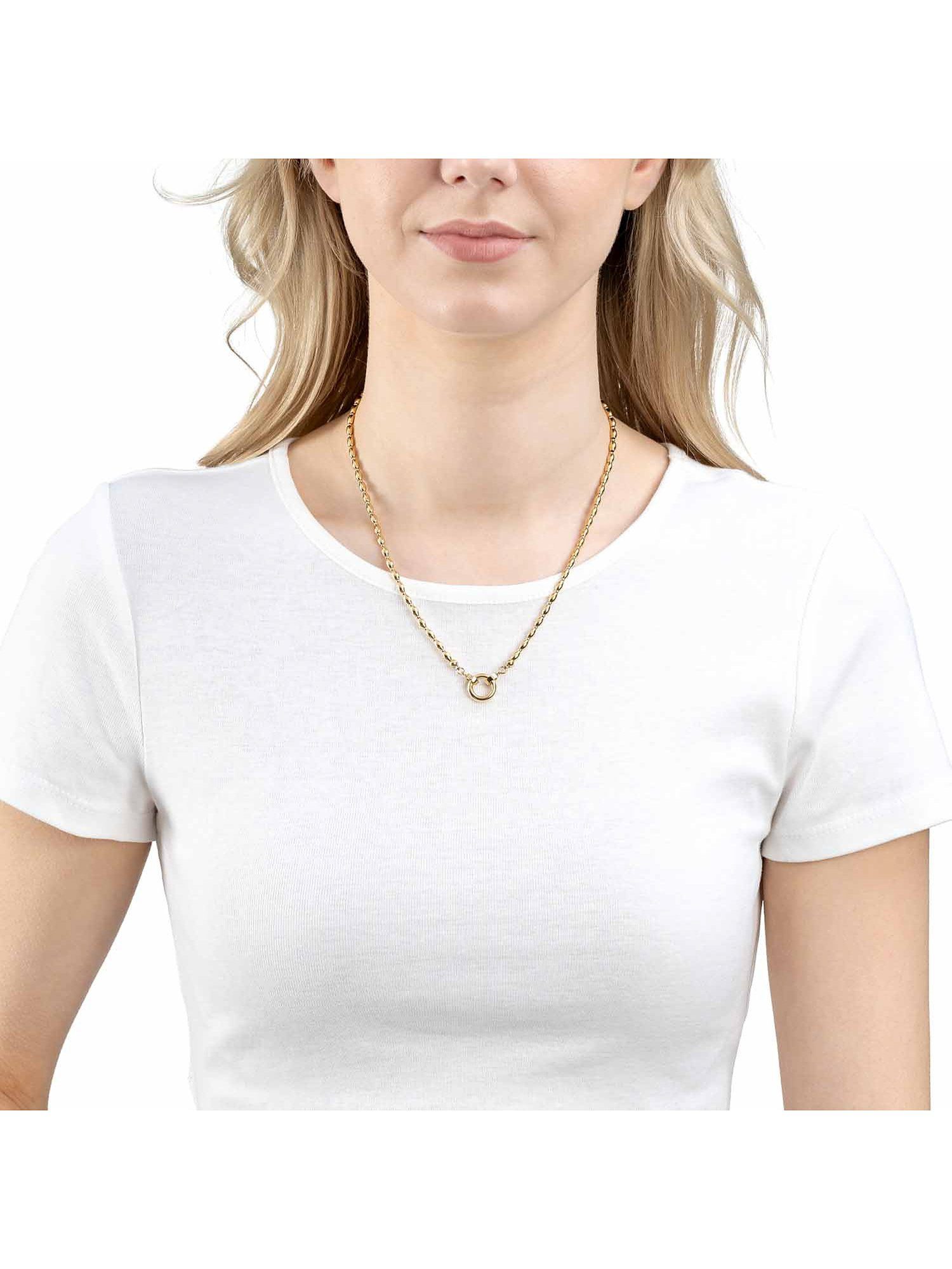 LEONARDO Edelstahlkette Leonardo Kette E...