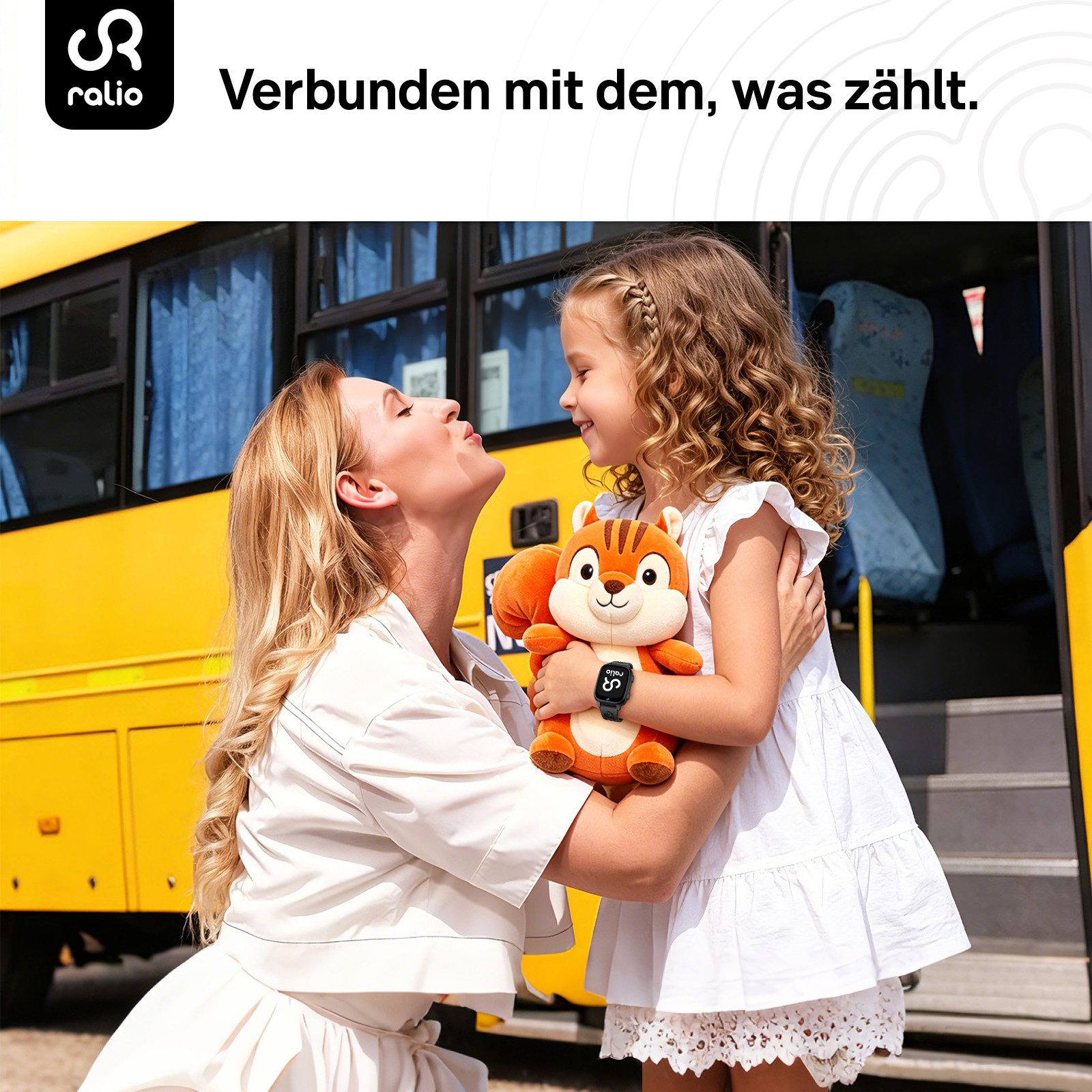 Ralio R5 Go 2026 Neue 4G Smartwatch Kinder mit HD-Videoanrufe, GPS-Ortung Smartwatch (Schulmodus, SOS-Notruffunktion, 3 Tage Akkulaufzeit cm/1,83 Zoll) mehrere Kommunikationswege, ideal für Kinder als KinderUhr mit GPS Tracker, Perfekte Geschenke für Kinder – Sicherheit & Freiheit im Alltag.