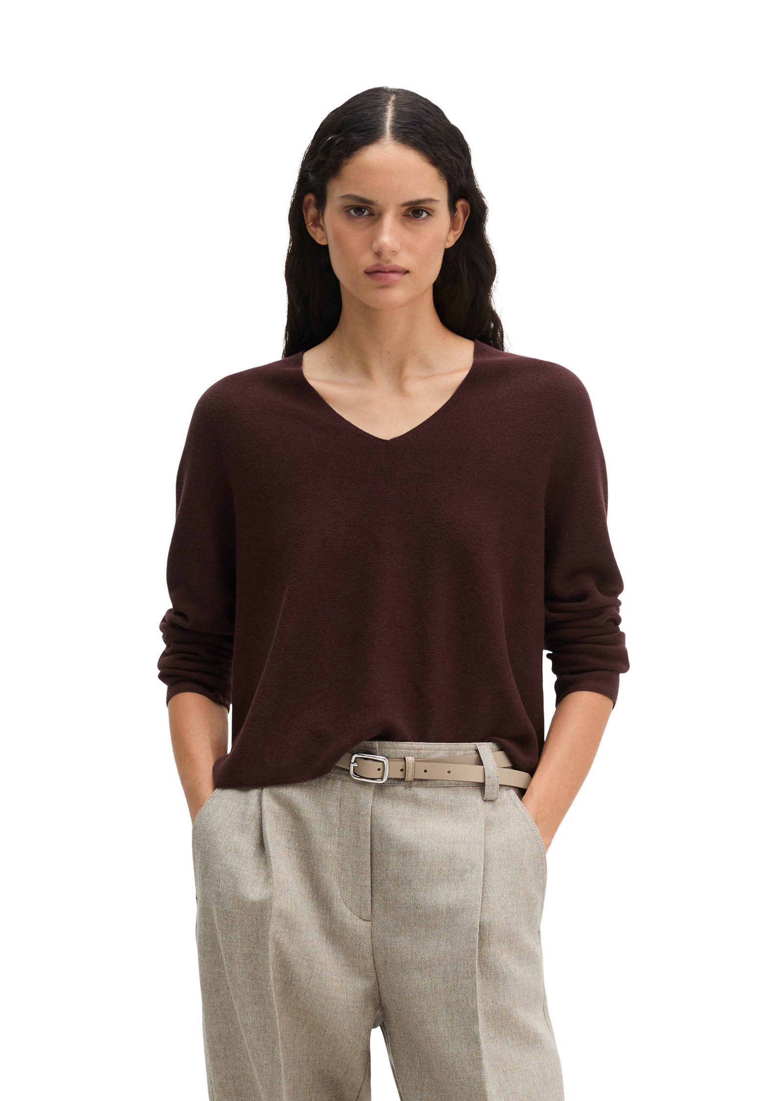 Marc O'Polo Strickpullover aus reiner Bio-Baumwolle