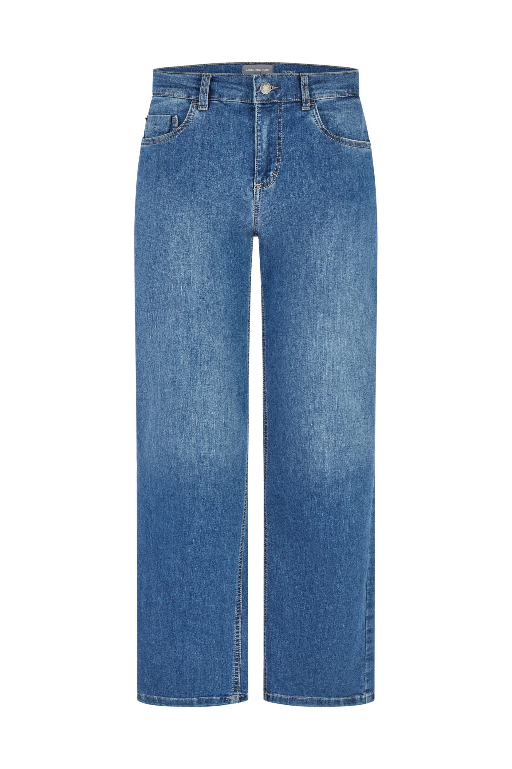 Anna Montana Bequeme Jeans Hose Jeans lang