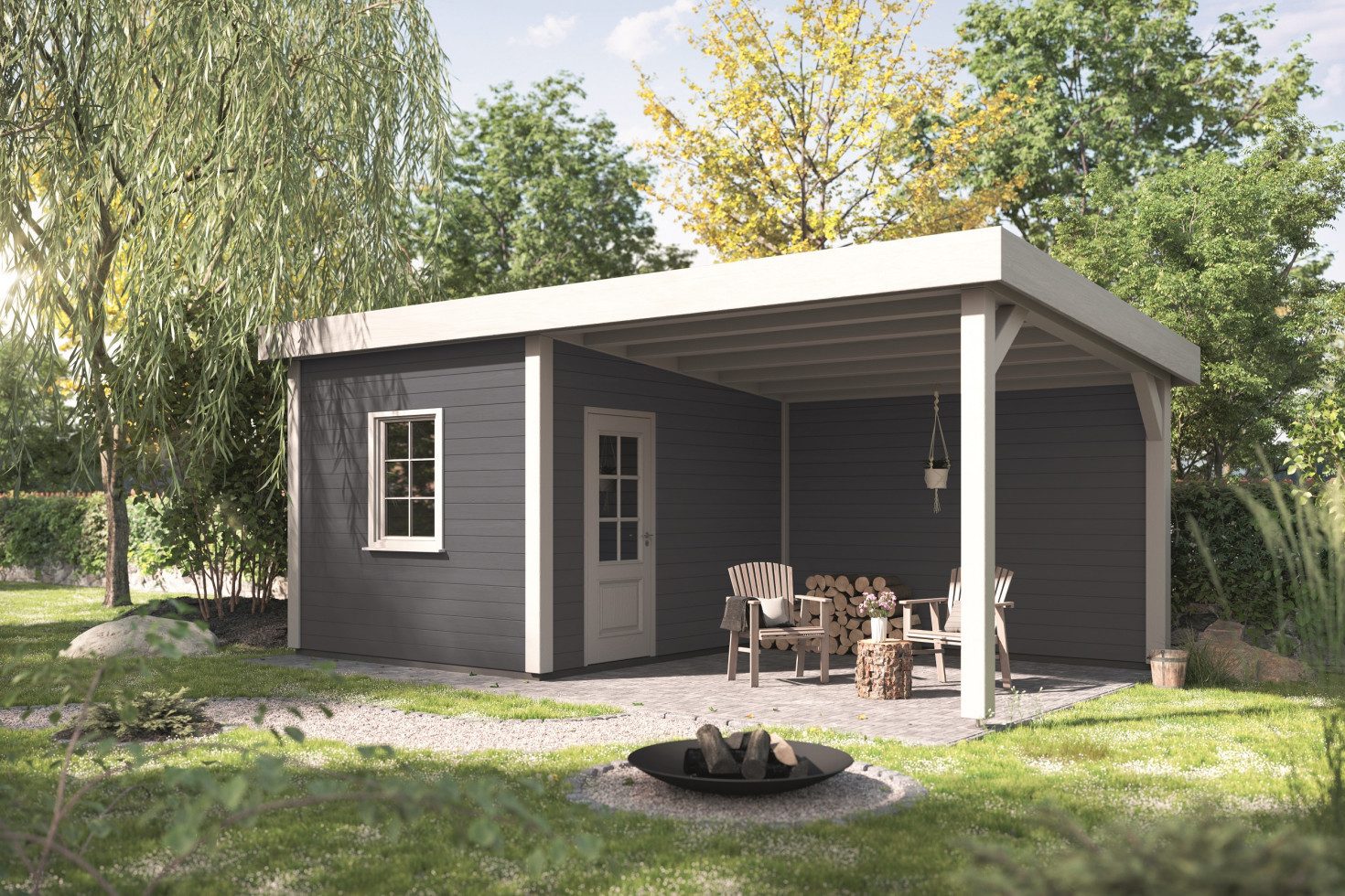 Alpina Holzschutzlasur Alpina Wetterschutzfarbe deckend 0,75 L