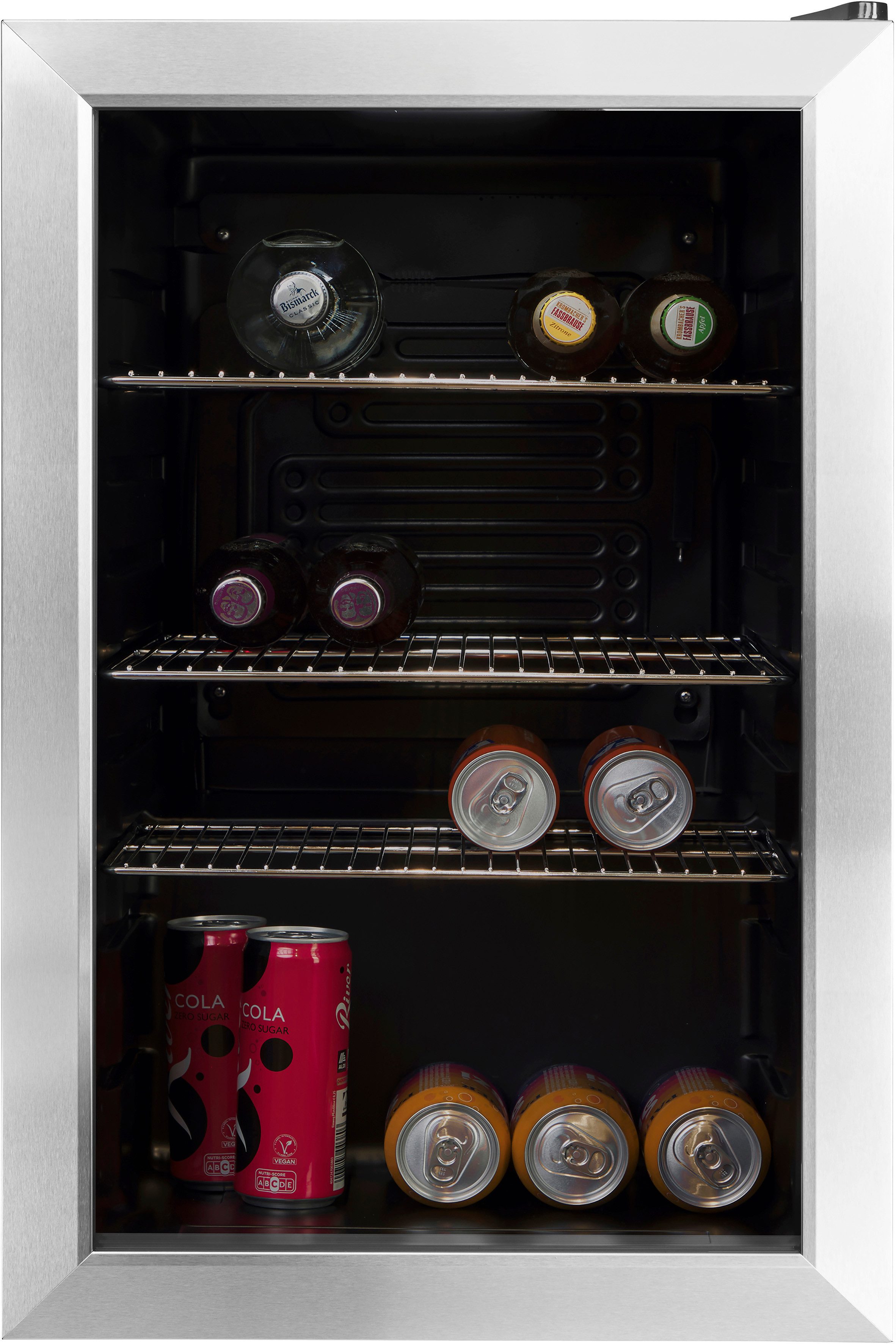 Hanseatic Getränkekühlschrank HBC68ECBH, 69 cm hoch, 43 cm breit, inkl. 3 Jahre Herstellergarantie