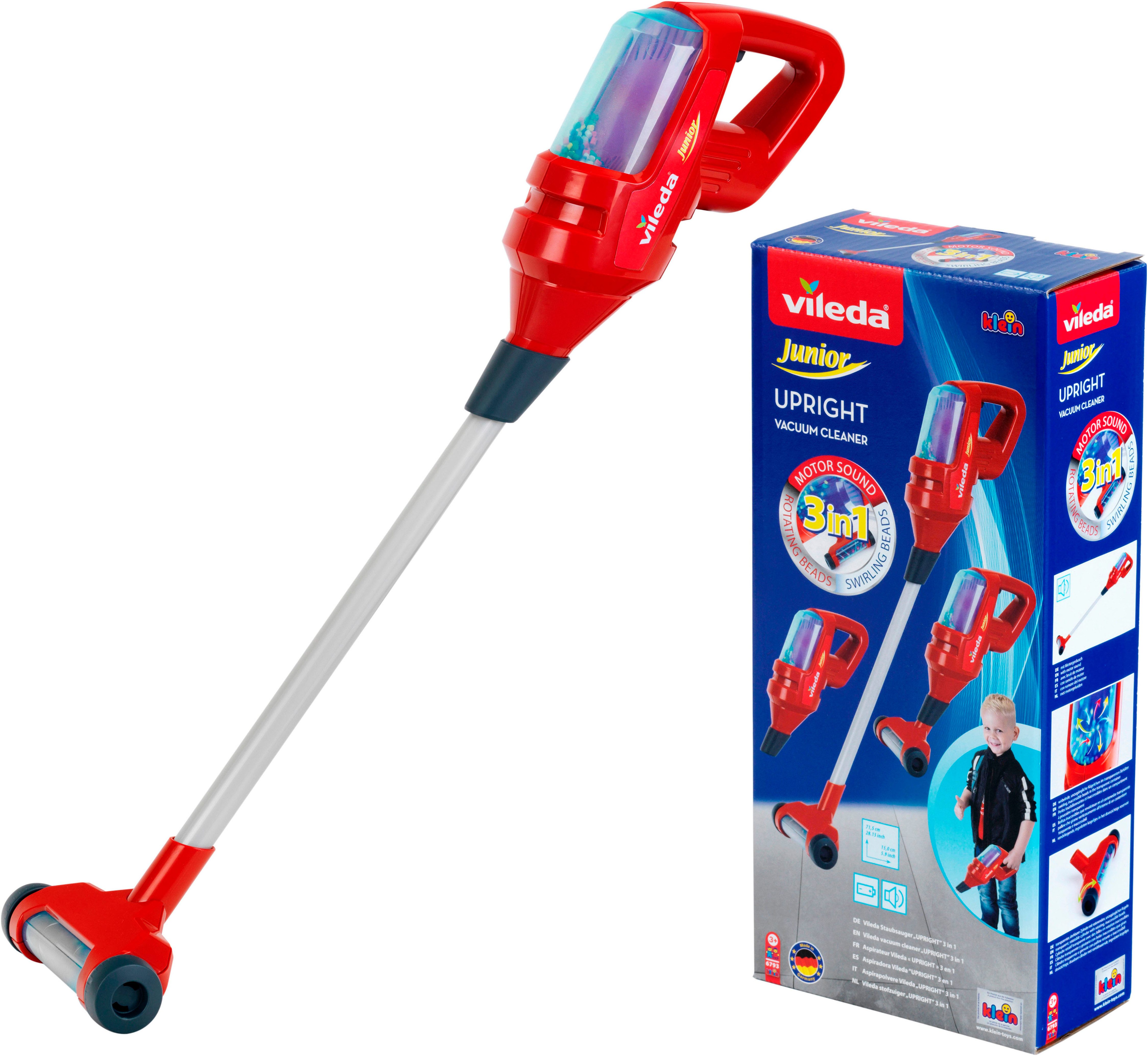 Klein Kinder-Staubsauger Vileda Upright, Made in günstig online kaufen
