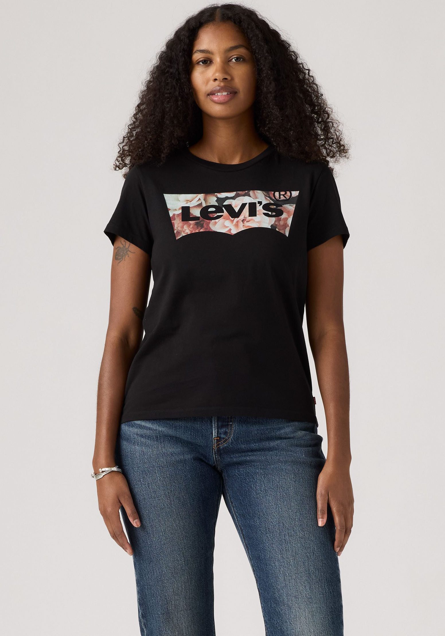 Levi's® T-Shirt LSE THE PERFECT TEE mit Logodruck
