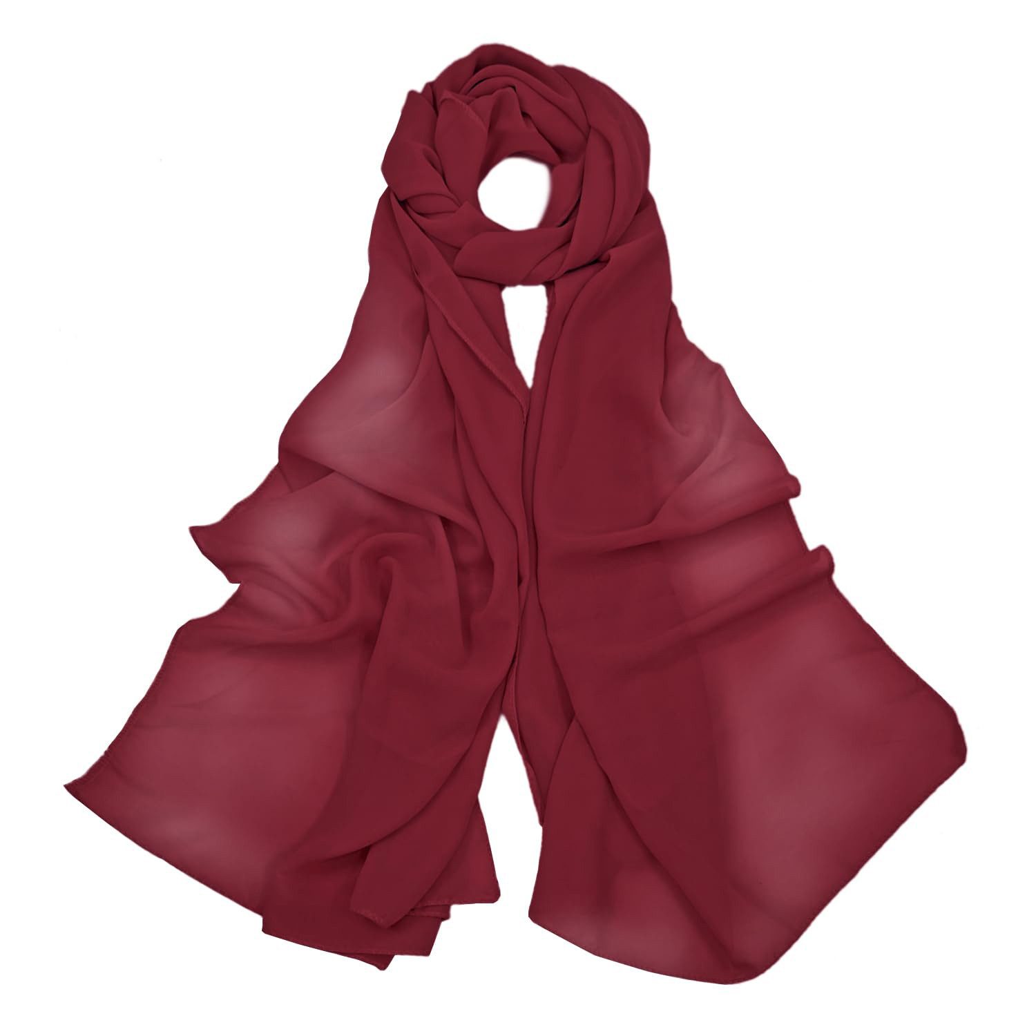 Coonoor Modeschal Stola Damen Halstuch Chiffon günstig online kaufen