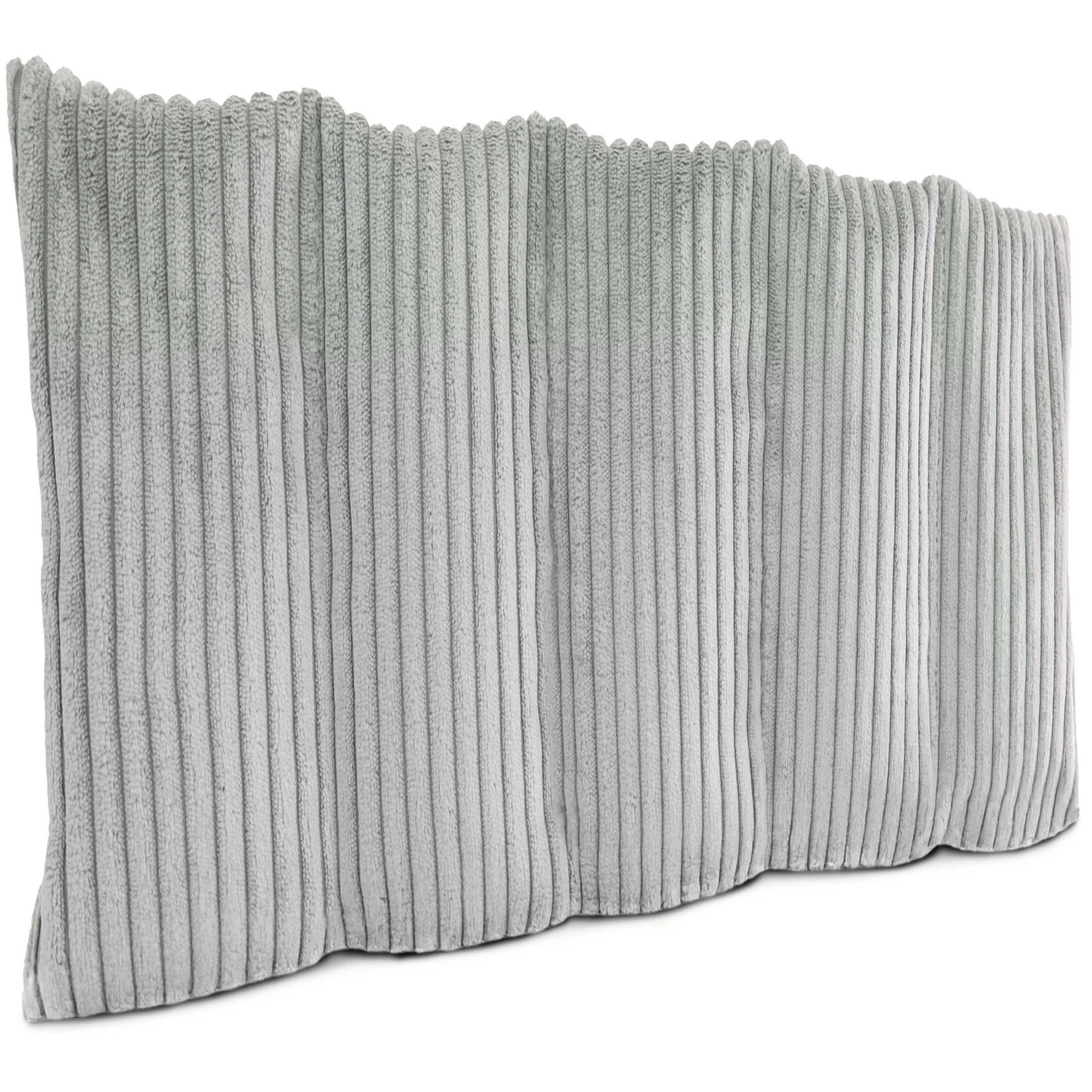 Amilian Kirschkernkissen 55x20 cm - Körnerkissen 100 % Kirschkernen - Wärmekissen Kältekissen, ideal für Rücken, Nacken, Schulter, Bauch, Kirschkernkissen für Mikrowelle, Körnerkissen