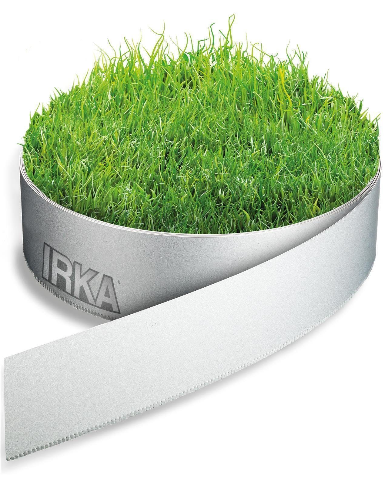 IRKA Rasenkante Rasenkantenband Alu/Zink 15 cm 10 Meter