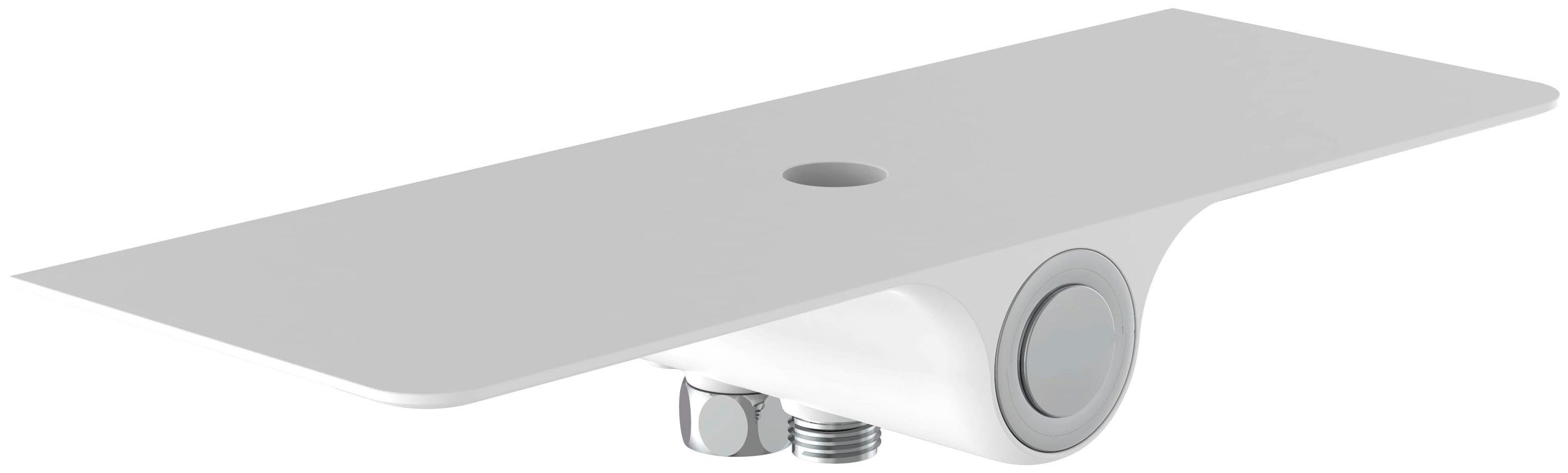 Schütte Brausegarnitur Aquastar, Höhe 113 cm, Regendusche ohne Armatur, Duschsystem mit Ablage, mit 5 Funktionen