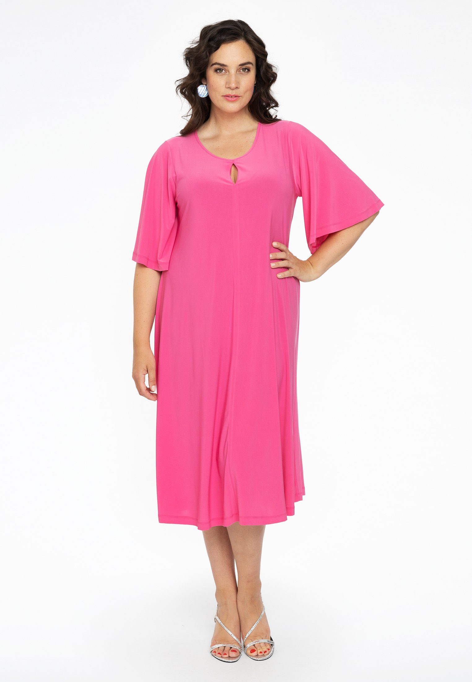 YOEK A-Linien-Kleid Damen Kleid Große Größen günstig online kaufen
