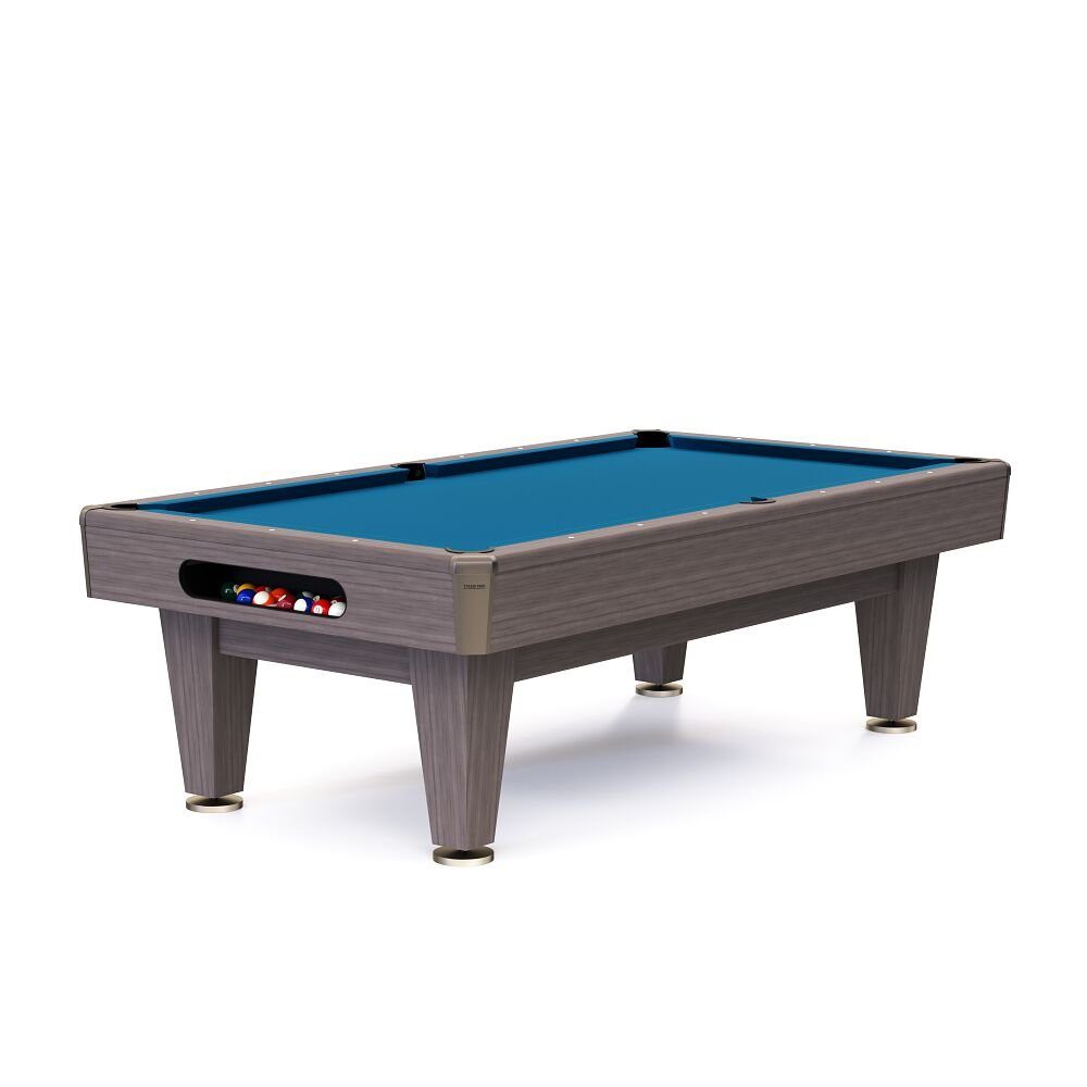 Stradivari Billardtisch Billardtisch Nero, Strapazierfähiger Korpus mit Holzstruktur