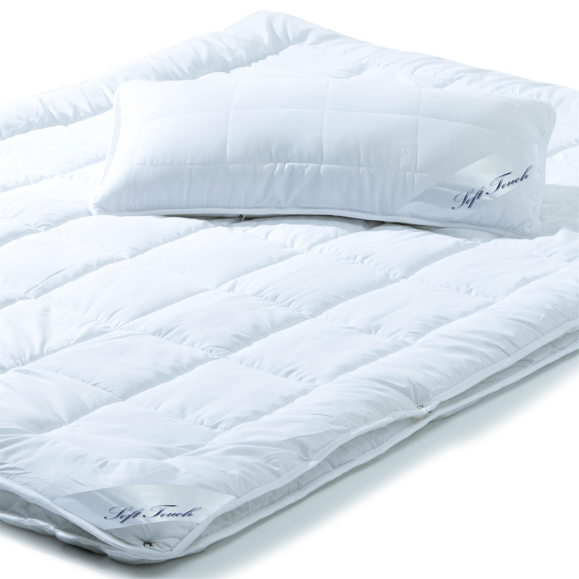 aqua-textil Bettdecke, Kopfkissen + Topper Soft günstig online kaufen