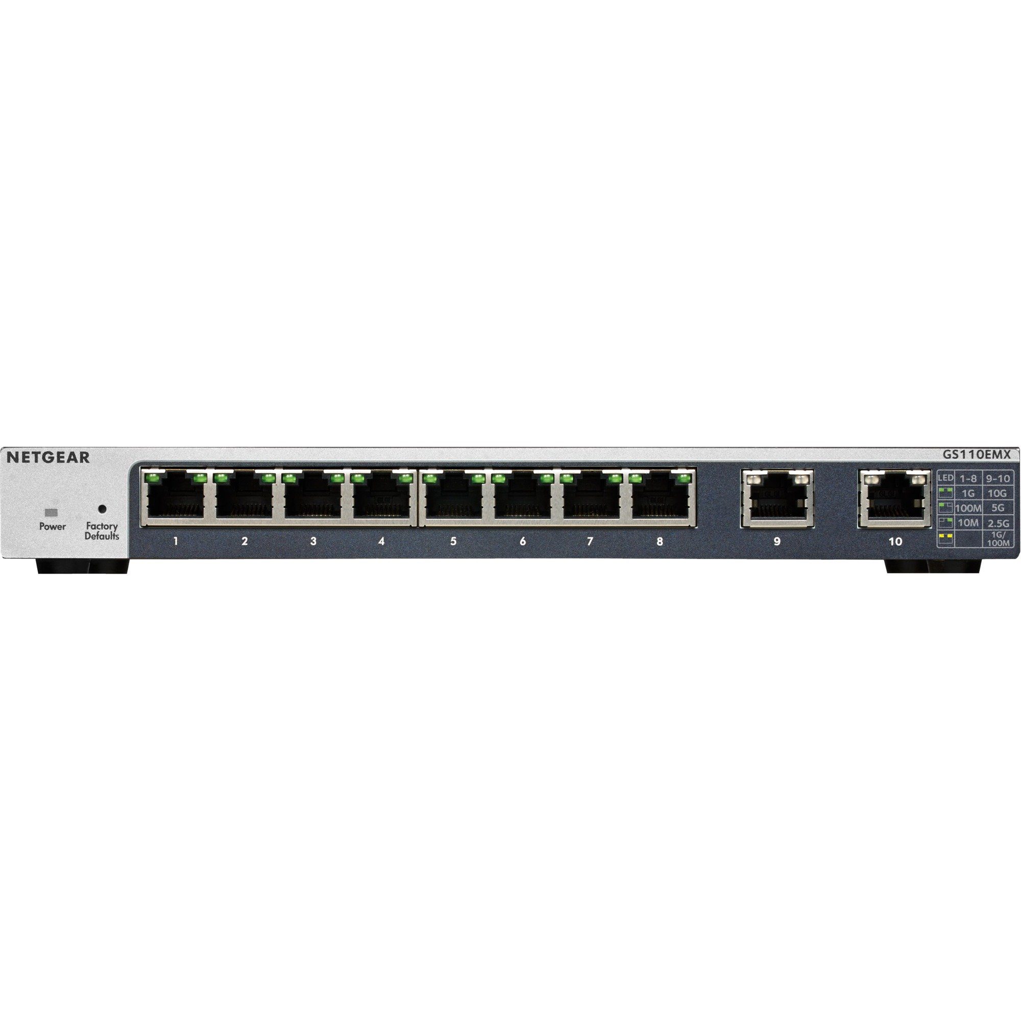 NETGEAR Netgear Netzwerk-Switch Switch GS110EMX