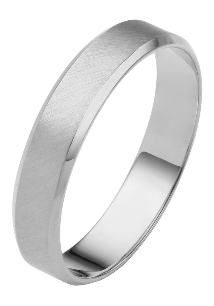 Firetti Trauring Schmuck Geschenk Gold 750 Hochzeit Ehering "LIEBE", Made in Germany, wahlweise mit oder ohne Brillant