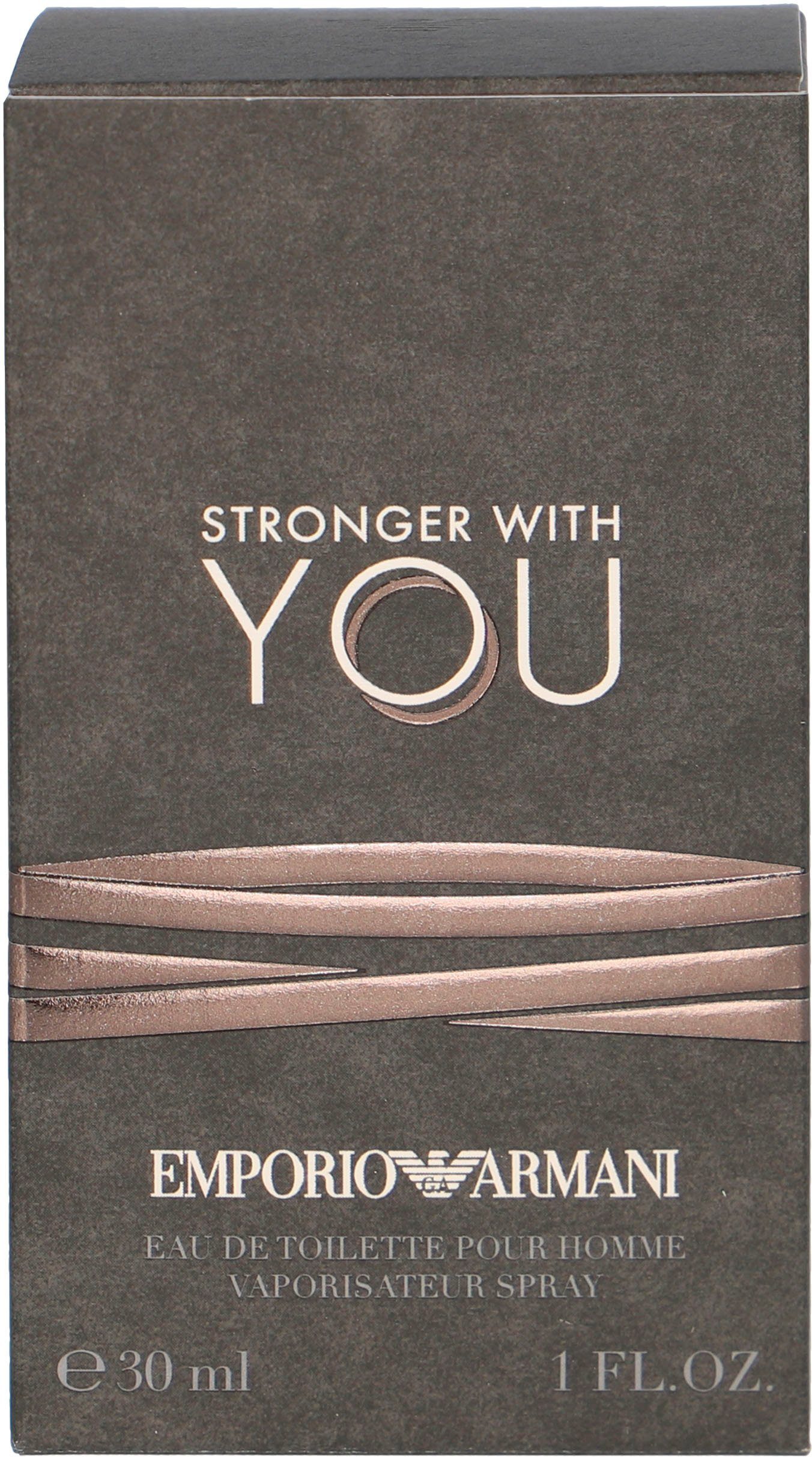 Giorgio Armani Eau de Toilette EmporioStronger With You, mit charmantem Duftprofil