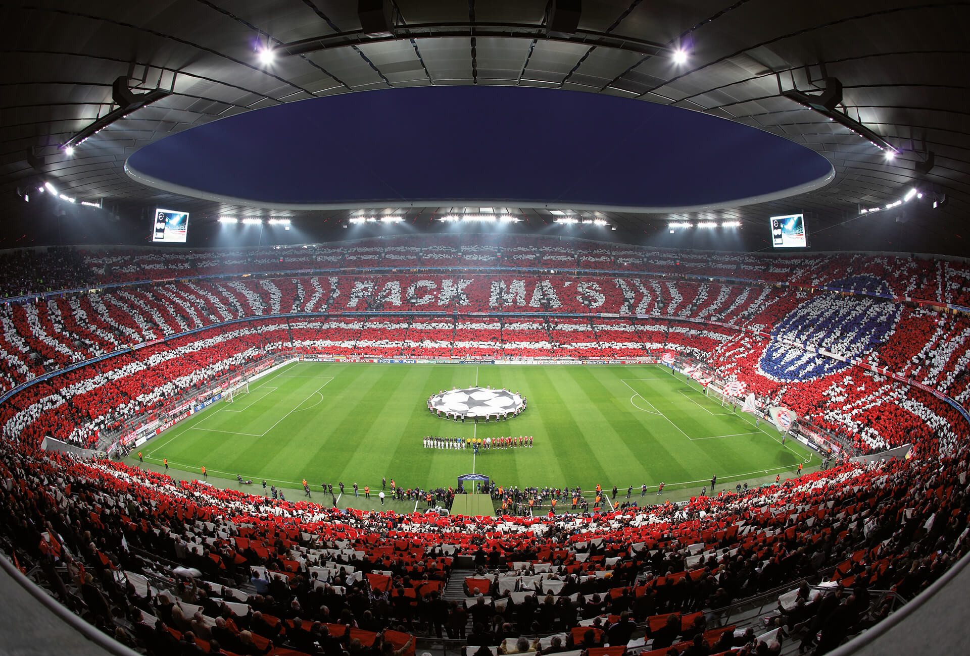A.S. Création Fototapete Fototapete FC Bayern München, Allianz Arena
