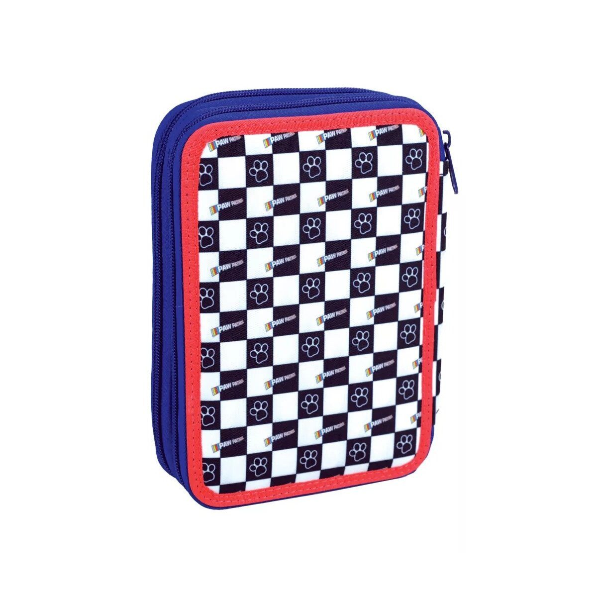 PAW PATROL Federmäppchen Paw Patrol Racing gefülltes 2-stöckiges Federmäppchen