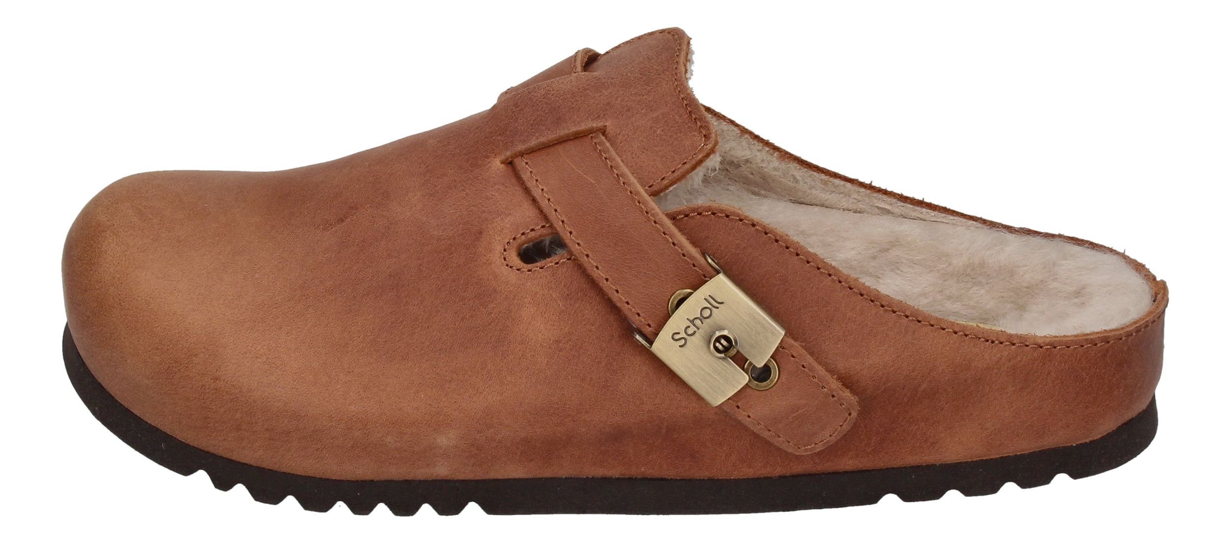 Scholl GRACE F303131175 Pantolette Cognac günstig online kaufen