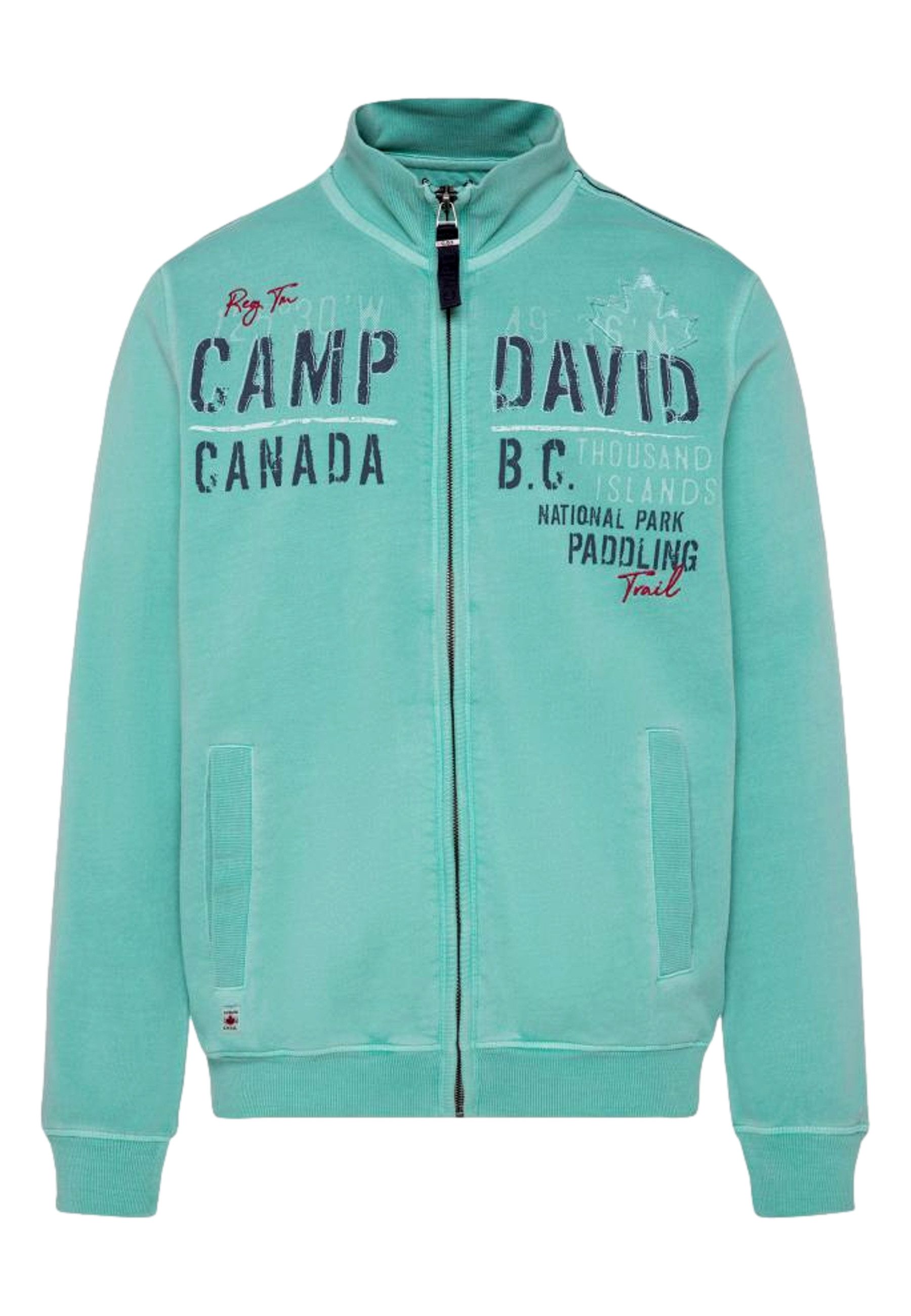 CAMP DAVID Sweatjacke Jacke Sweatjacke (1-tlg) günstig online kaufen