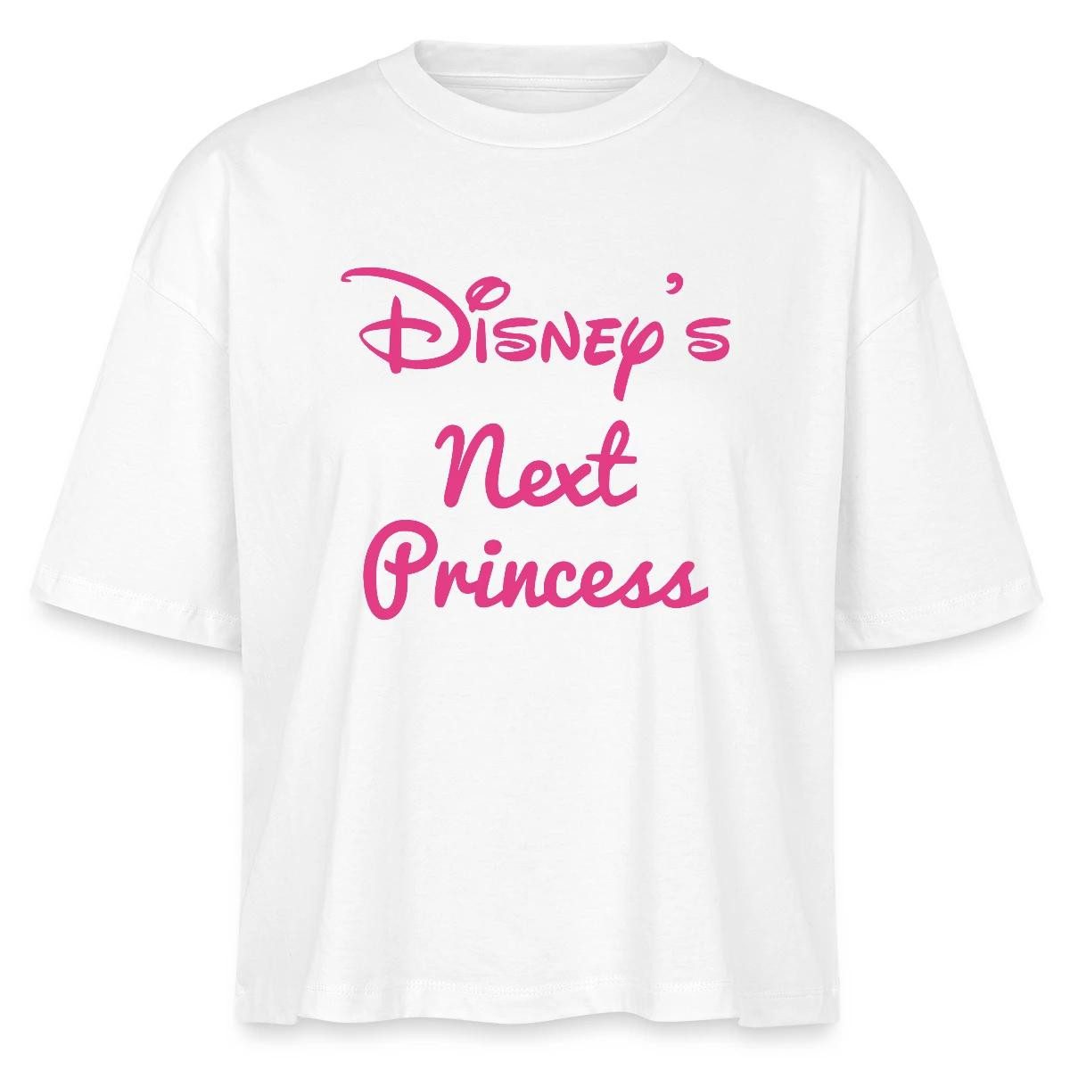 T-Shirt Disney Prinzessinen Disneys Next Princess Boxy Shirt Damen