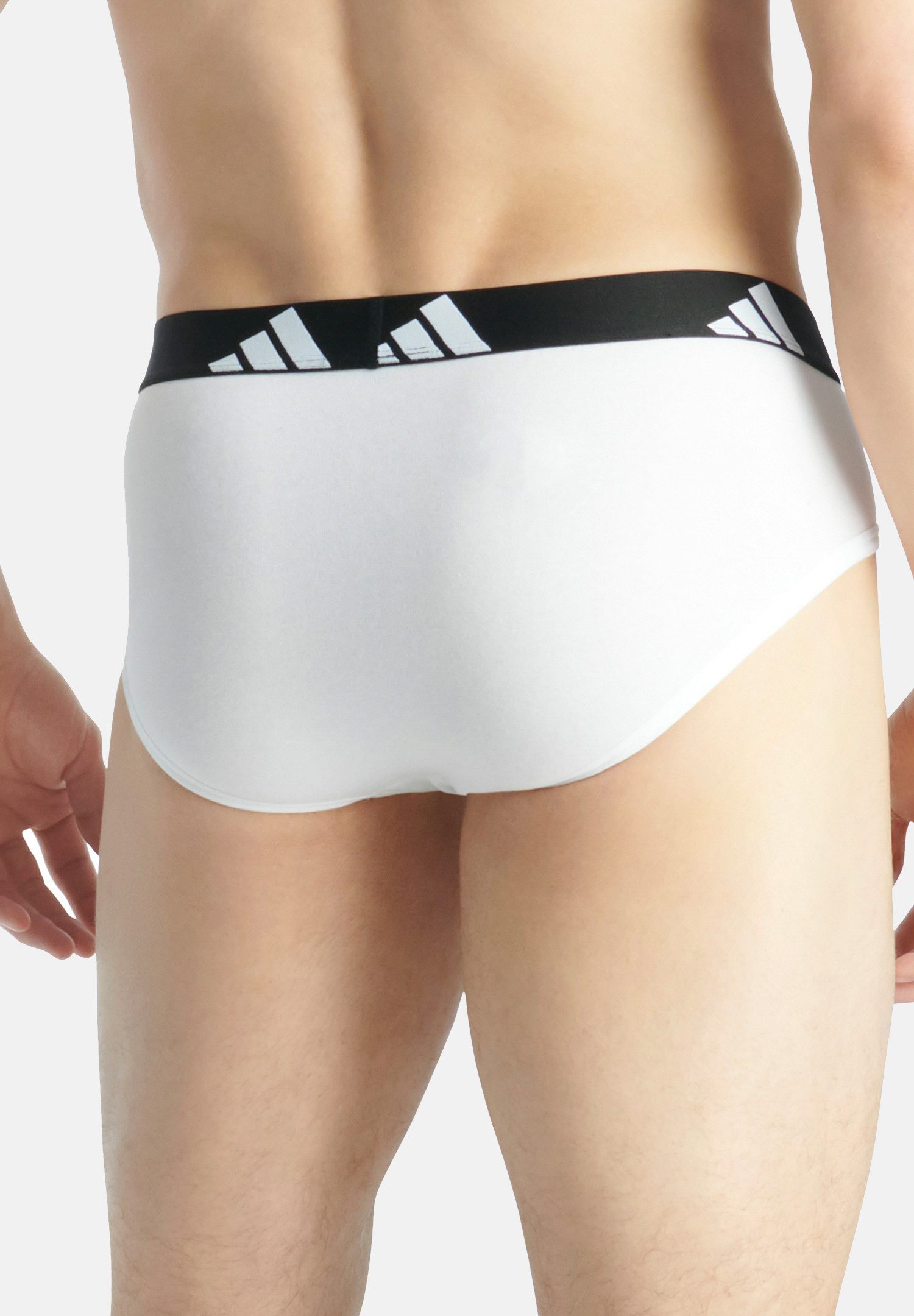 adidas Performance Boxershorts Brief Basic 12P (Packung, 12-St., 12er-Pack)