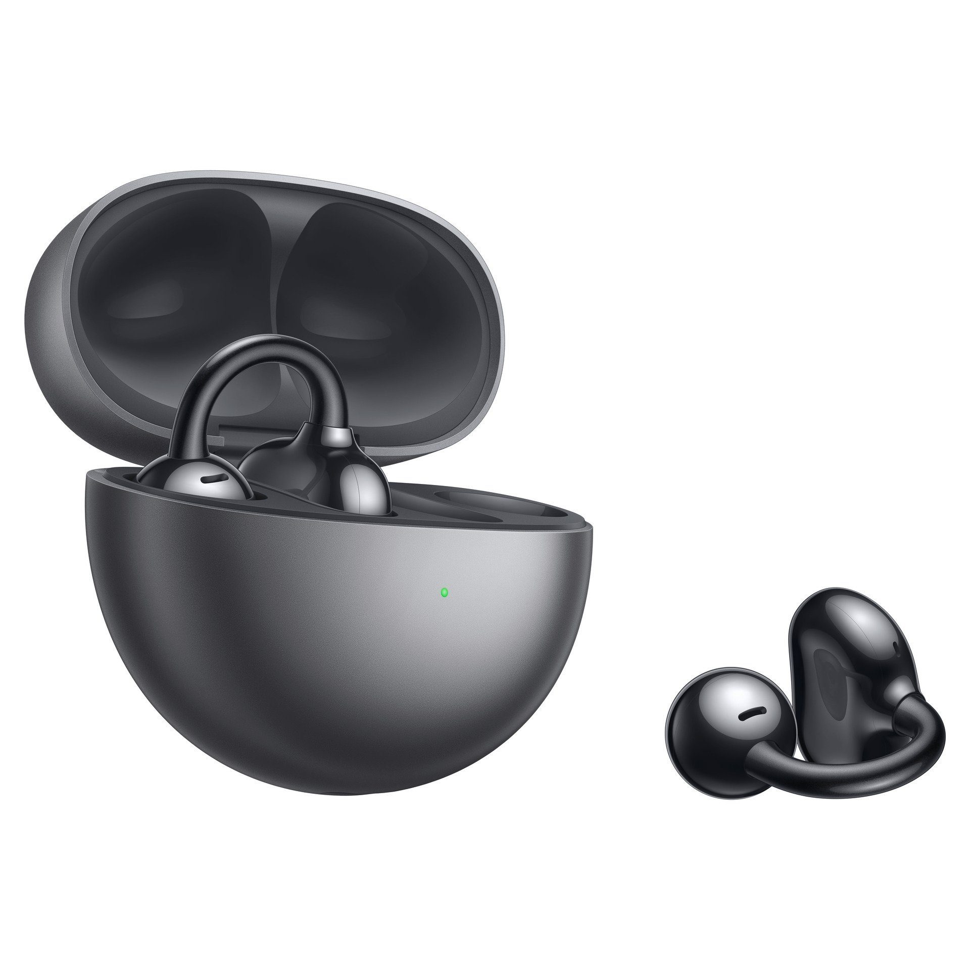 Huawei FreeClip Open-Ear-Kopfhörer (Noise-Cancelling, A2DP Bluetooth, in neuartigem Kugeldesign, Bluetooth 5.3 und Rauschminderung)