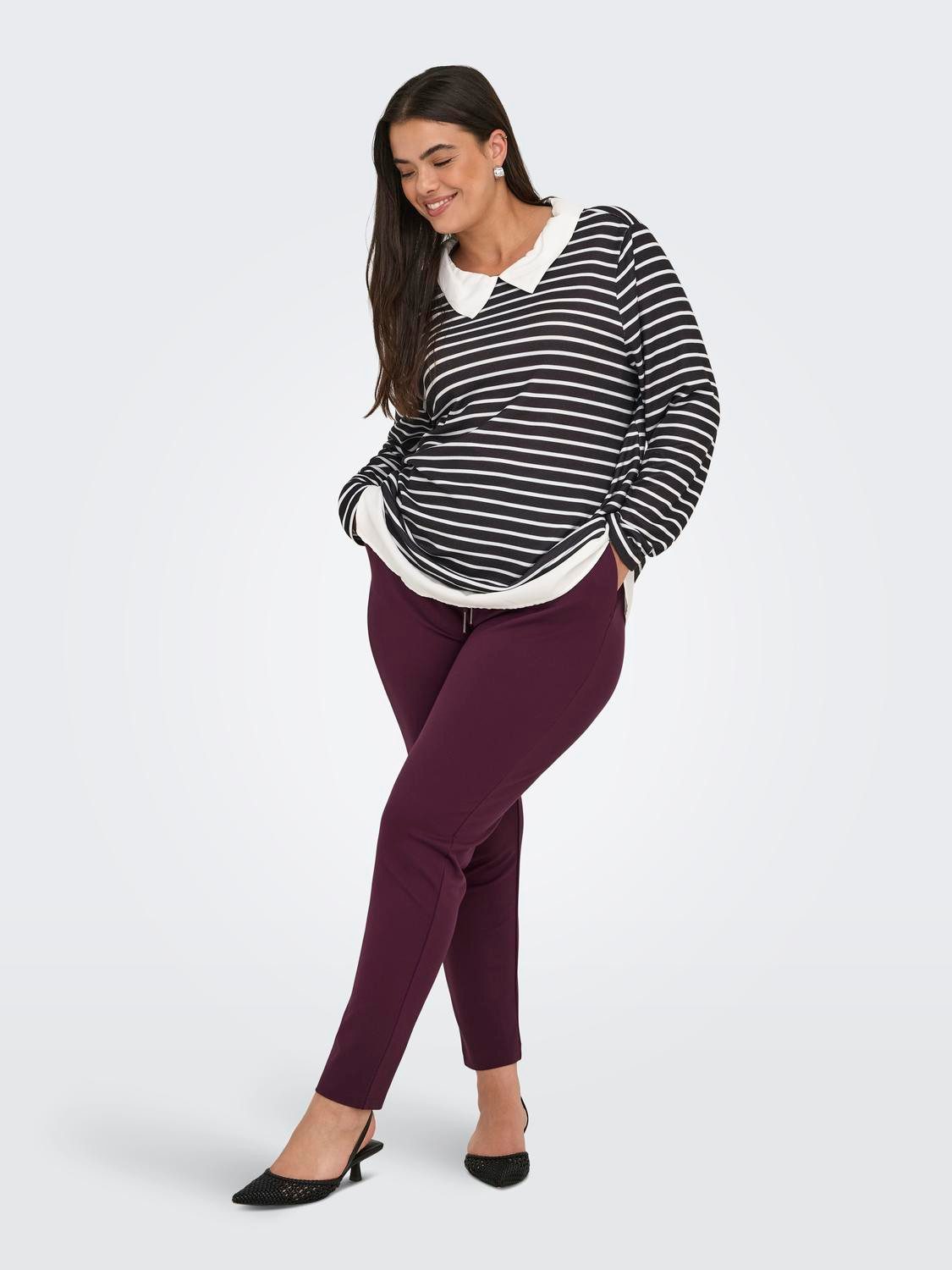 ONLY CARMAKOMA Jogger Pants CARGOLDTRASH LIFE CLASSIC PANT NOOS Viskosemischung, regular fit