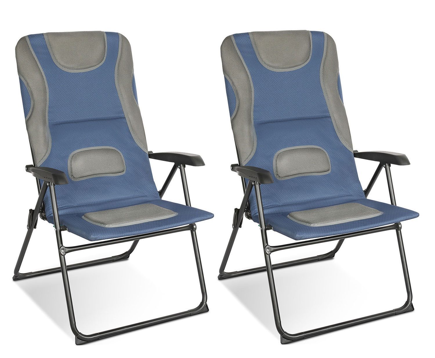 HOMECALL Campingstuhl Hochlehner Gartenstuhl Klappstühle Gepolstert günstig online kaufen