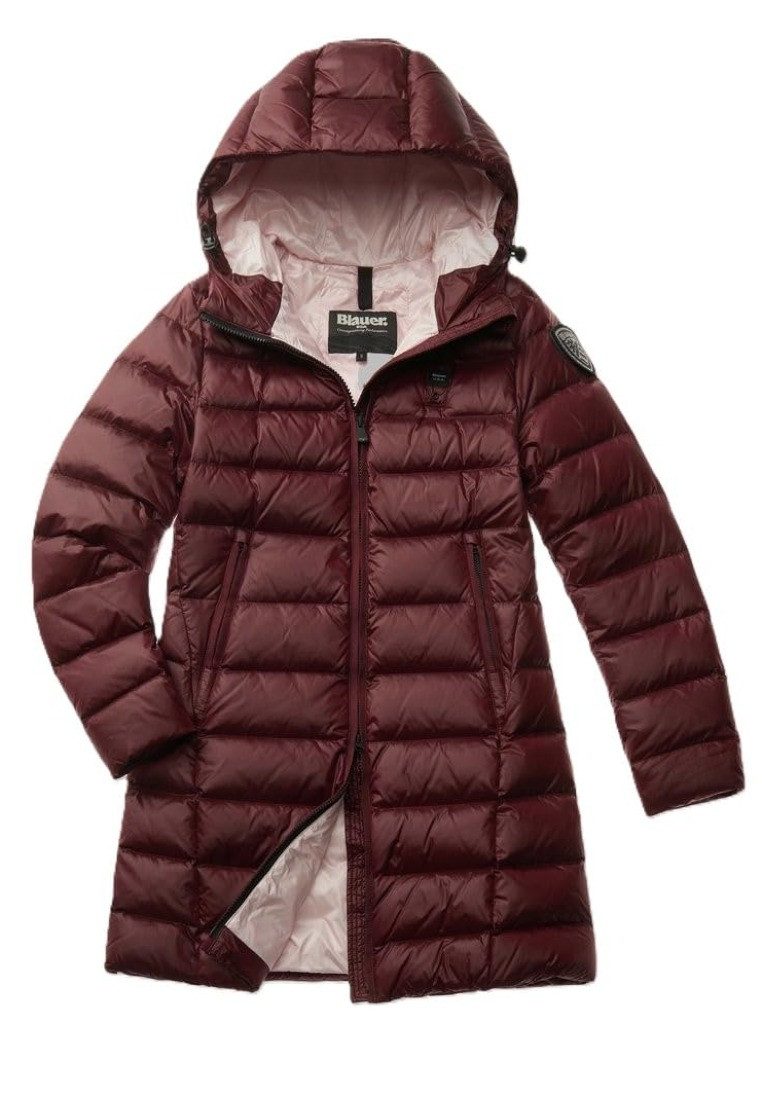 Blauer Outdoorjacke