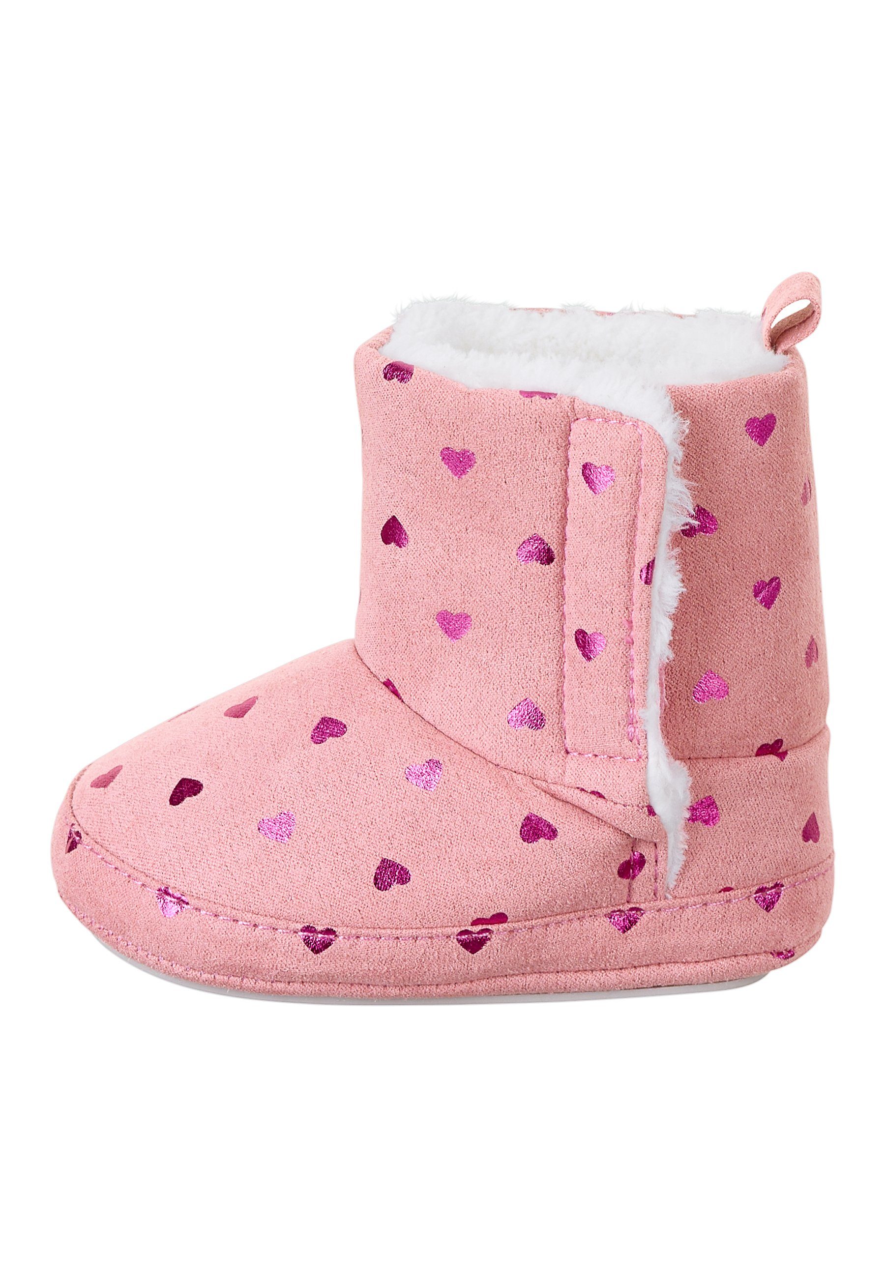 rosa Sterntaler® Babystiefel farbig (1-tlg) Krabbelschuh