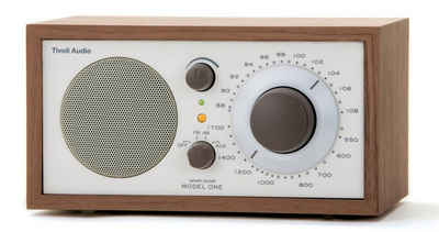 Tivoli Audio »Model ONE Walnuss/beige« UKW-Radio (AM-Tuner,FM/UKW-Tuner,AUX,Kopfhöreranschluss,Retro-Radio)