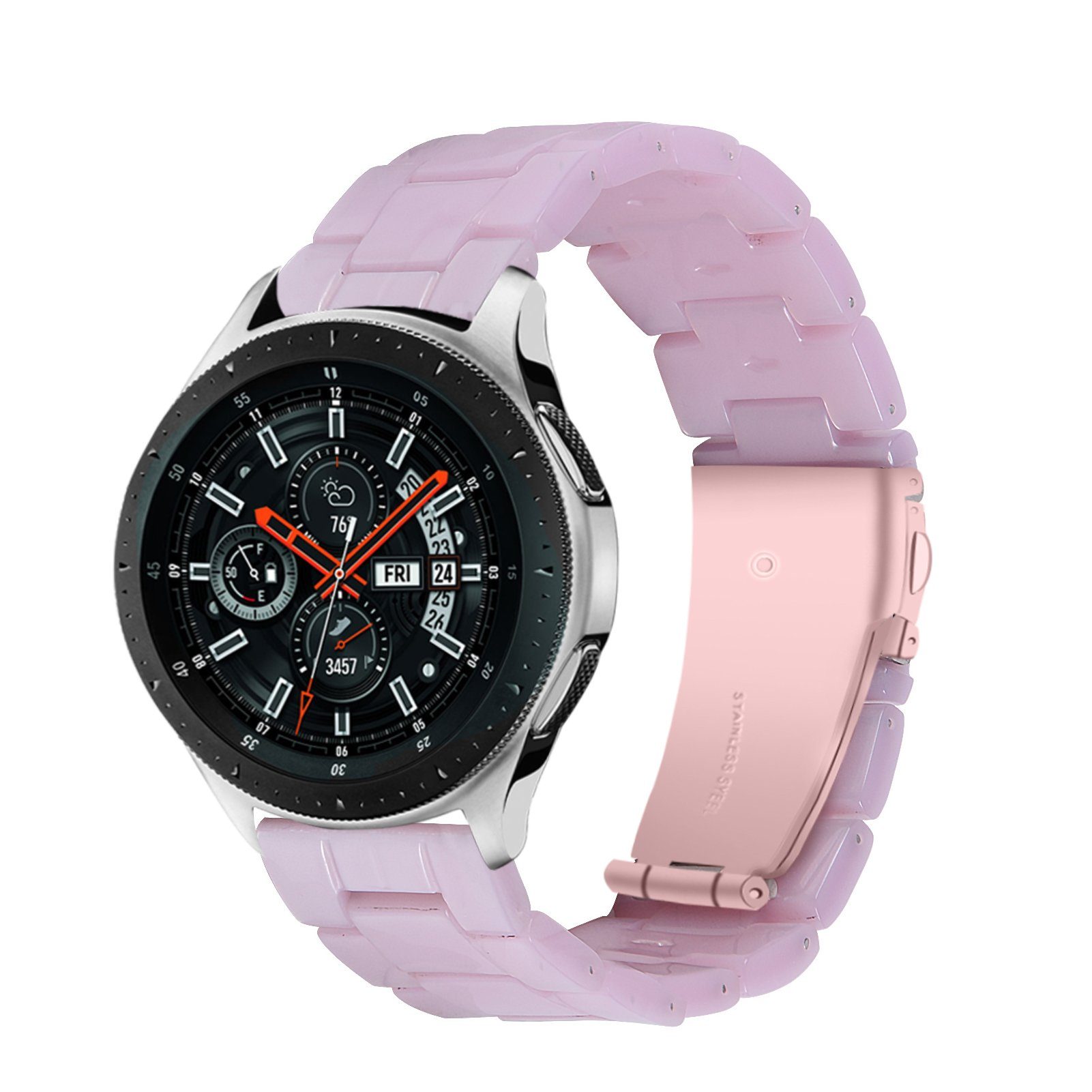 ELEKIN Smartwatch-Armband Armband Kompatibel für Samsung Galaxy Watch 42 mm Galaxy Active lila