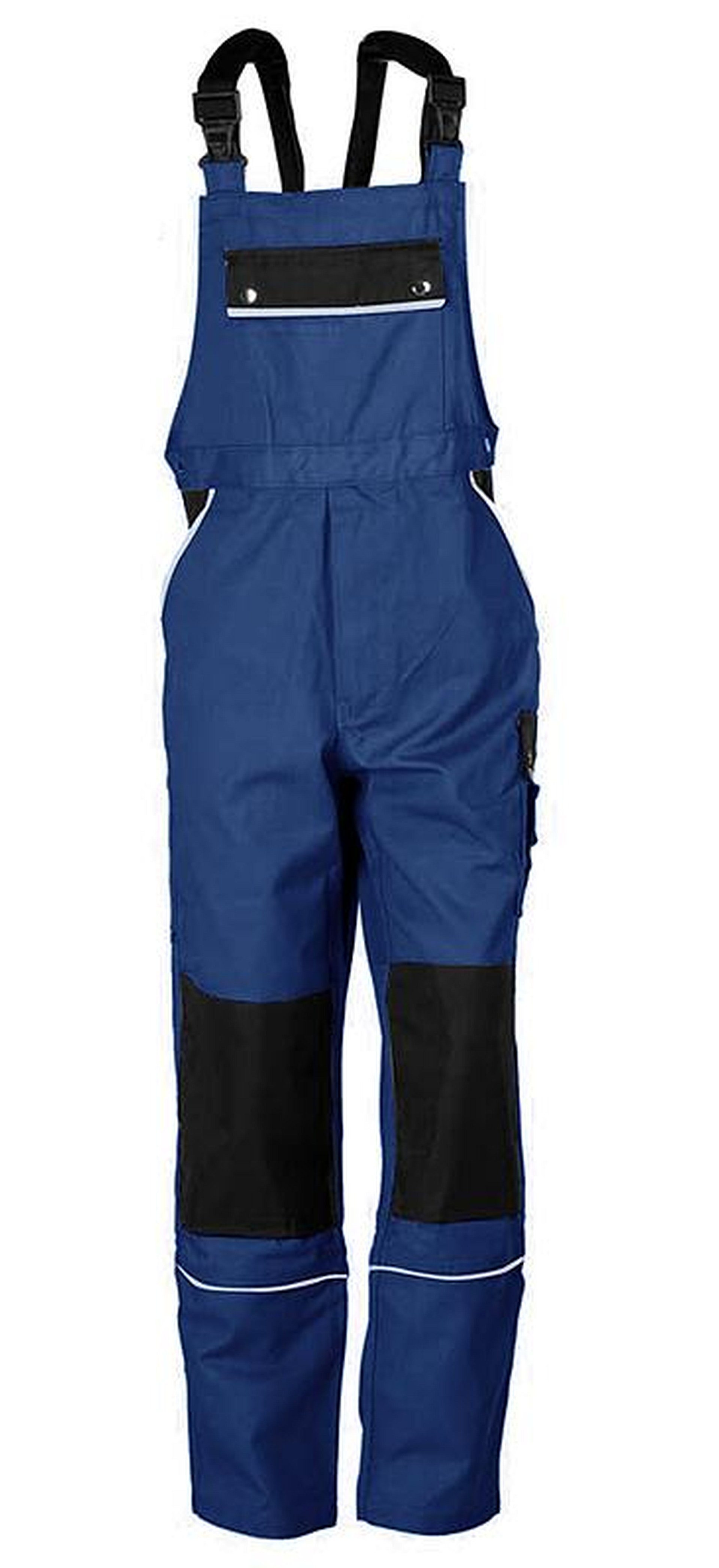 TMG International Arbeitslatzhose Latzhose Arbeitshose Cargohose Overall Blaumann