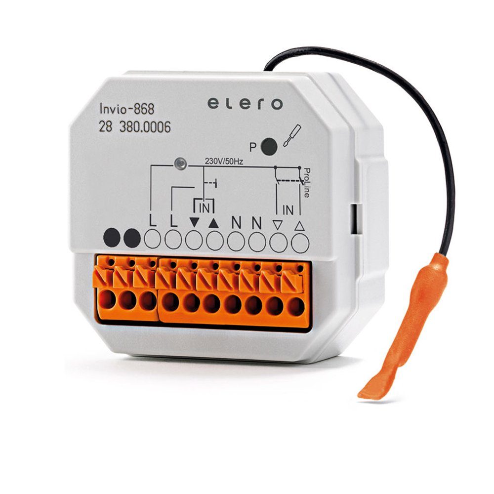 Elero Schalter Elero Invio 868 Funksteuerung Funk Aktor Funksender 868 MHz  zur nachträglichen Automatisierung