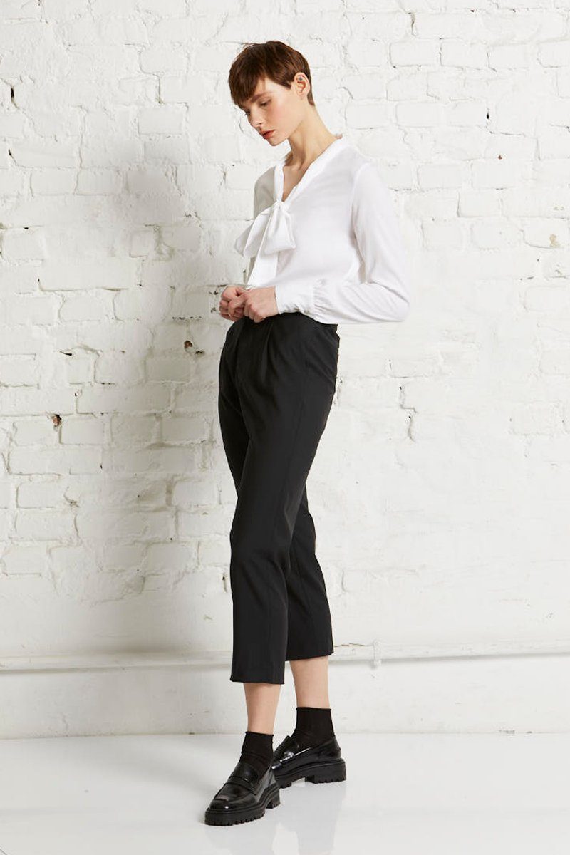 wunderwerk Schluppenbluse Tie neck blouse TENCEL günstig online kaufen