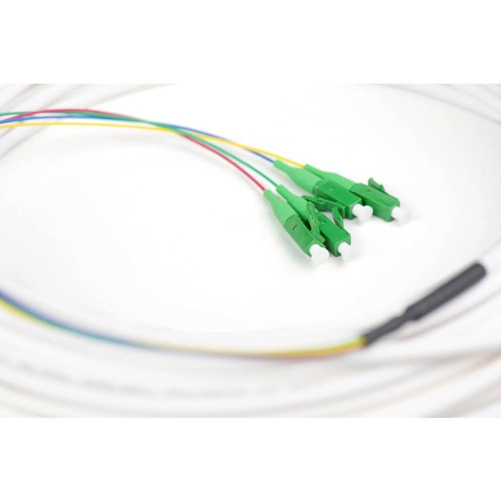 Digitus FTTH Dropkabel, Singlemode, 4 Faser, LC/APC G.657.A2, 30m ...