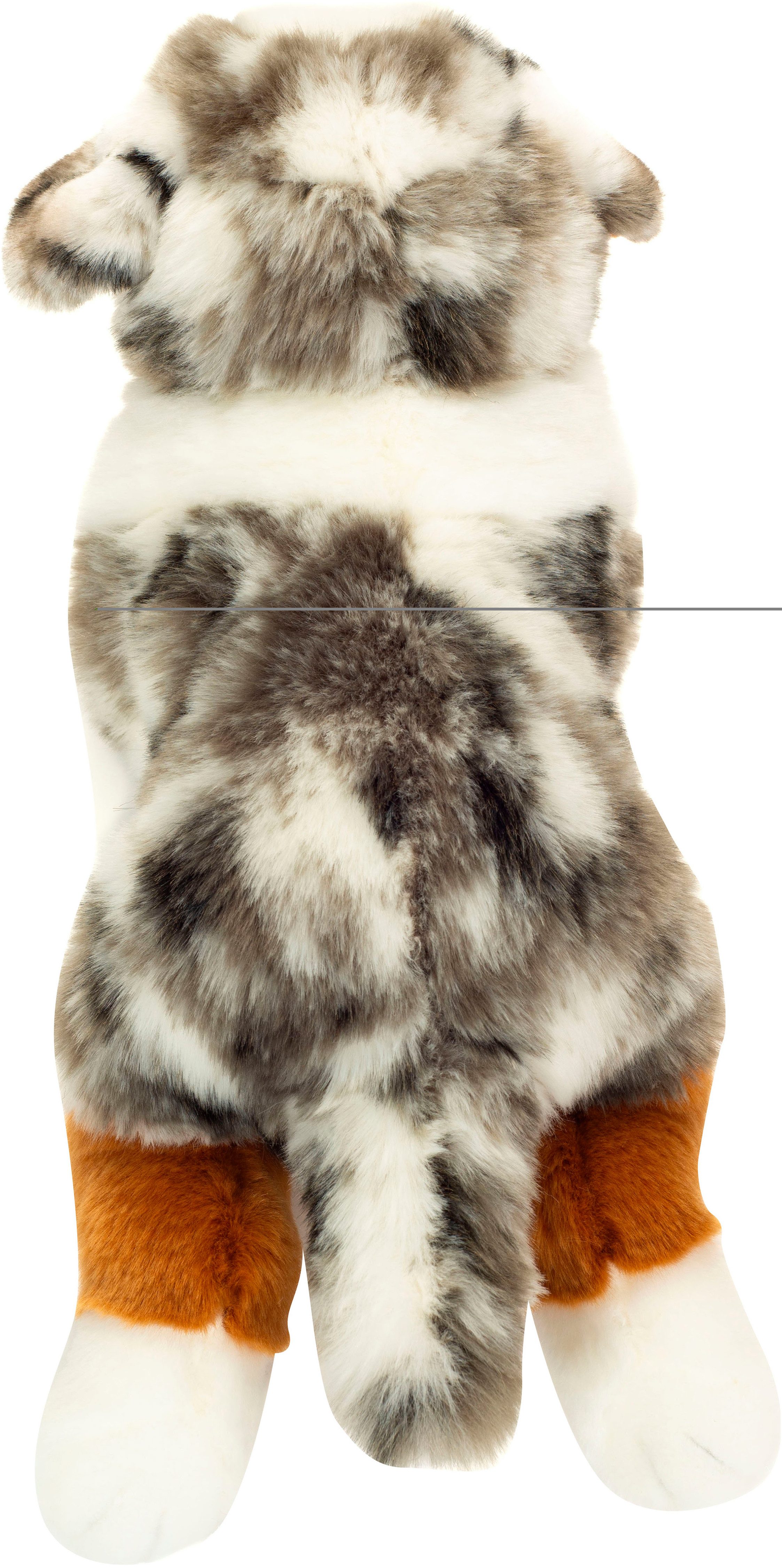 Teddy Hermann® Kuscheltier Australian Shepherd, liegend, 40 cm, zum Teil aus recyceltem Material