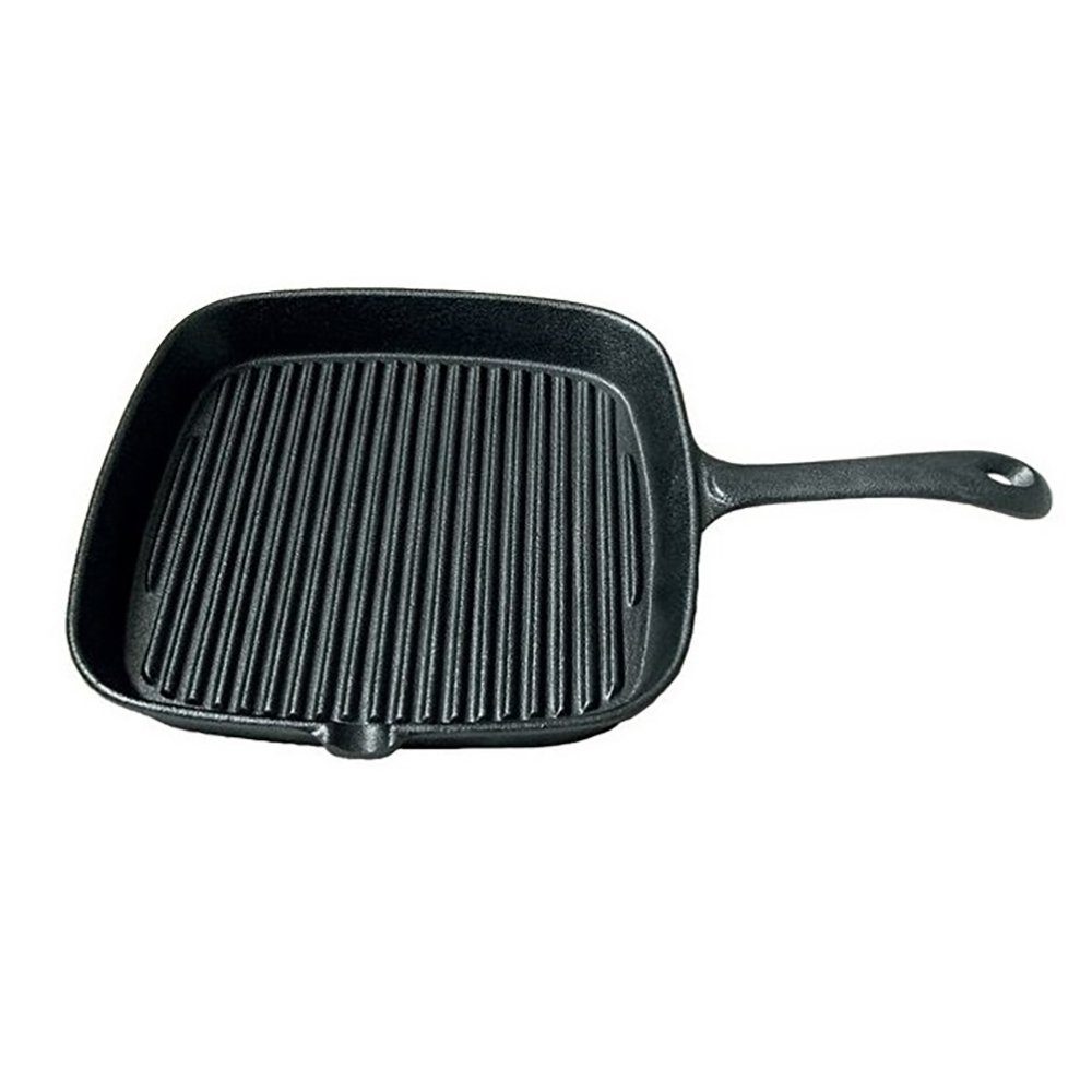 Bratpfanne WAS Grillpfanne aus Gusseisen 22 x 22 cm