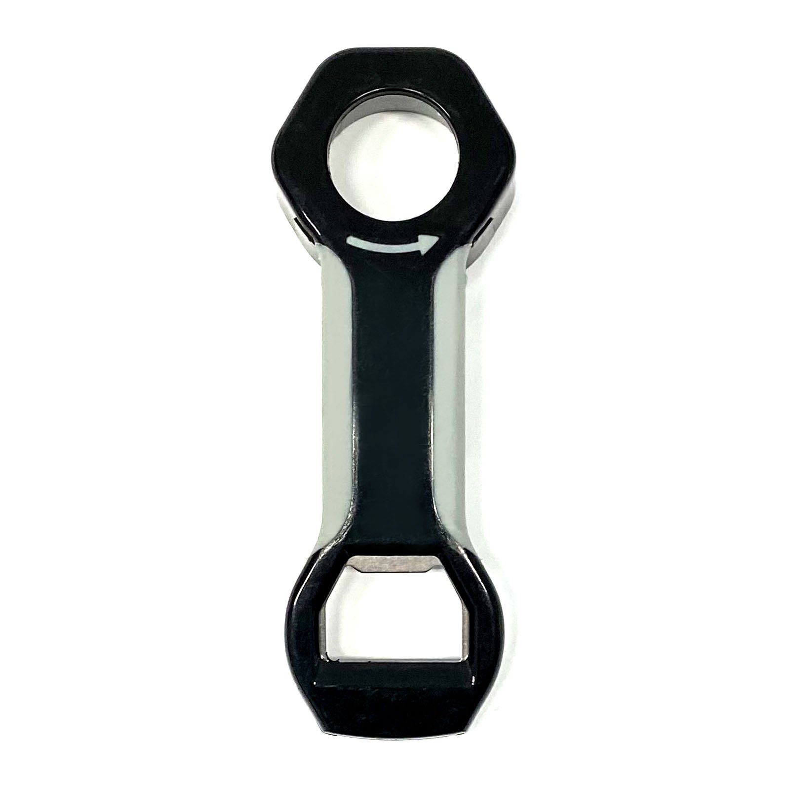 HAC24 Multiöffner 2x Universalöffner Universal Deckelöffner Glasöffner Vielzwecköffner, 4in1 Kunststoff mit Flaschenöffner