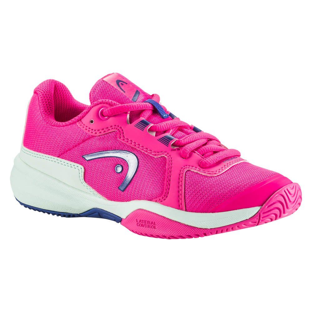 PIAQ Head Tennisschuhe Kinder-Tennisschuhe Pink-Aqua Sprint HEAD Tennisschuh Junior 3.5