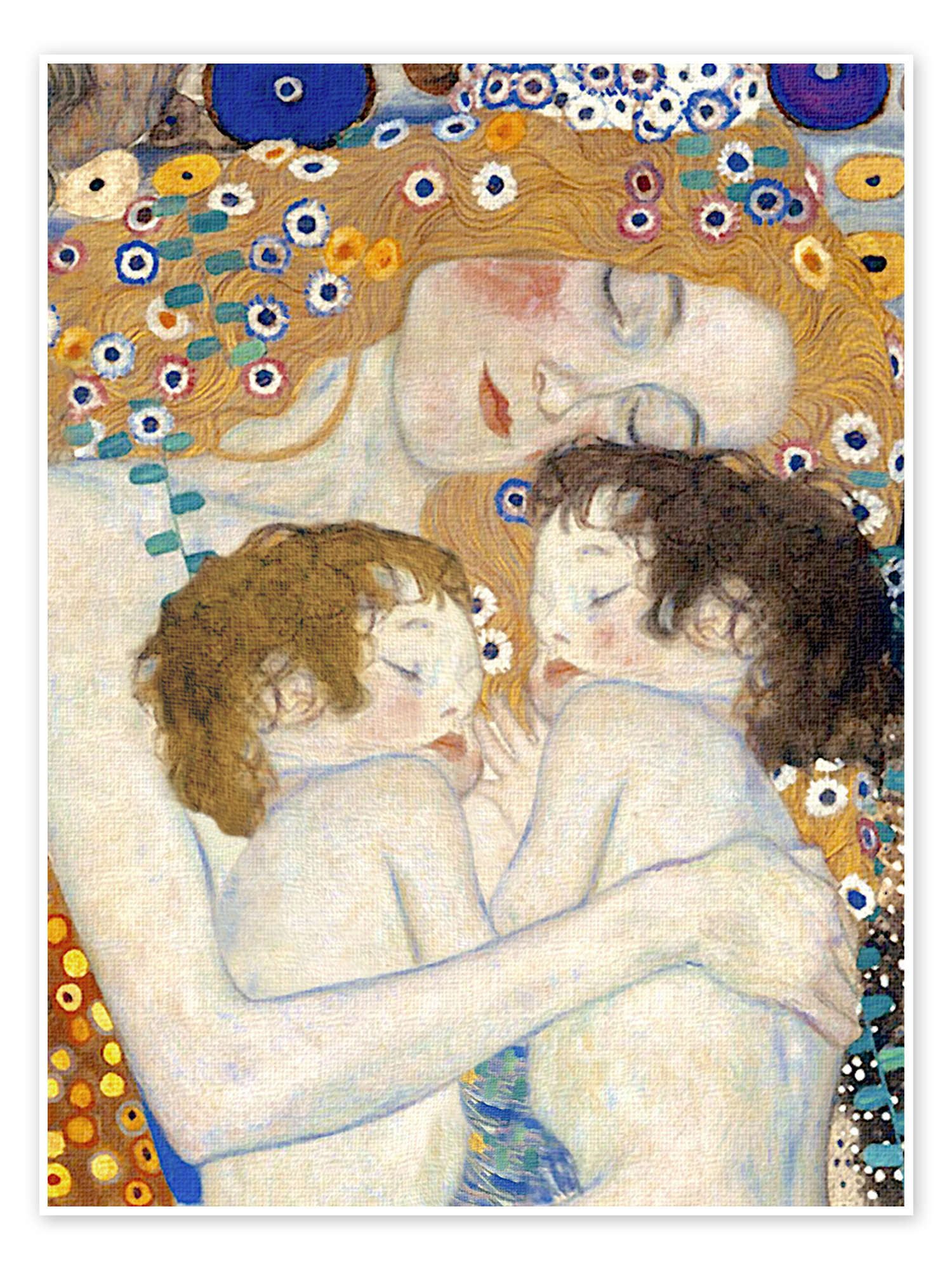 Posterlounge Poster Gustav Klimt, Mutter und günstig online kaufen