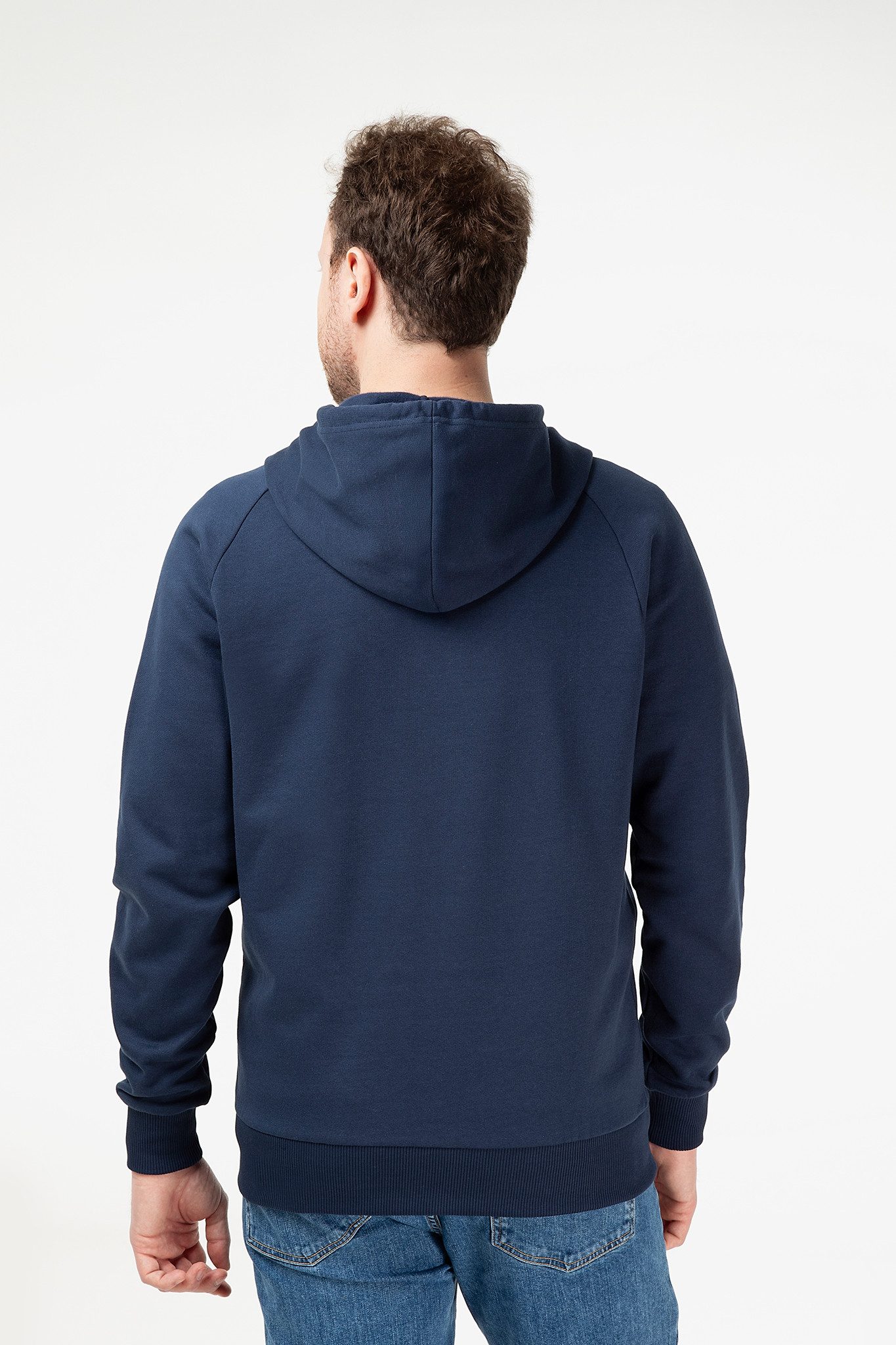 Evermind Kapuzennickijacke Unisex Kapuzenjacke aus Bio-Baumwolle – fair produziert & nachhaltig