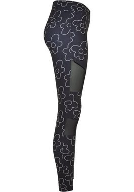 URBAN CLASSICS Leggings Urban Classics Damen Ladies Tech Mesh AOP Leggings (1-tlg)